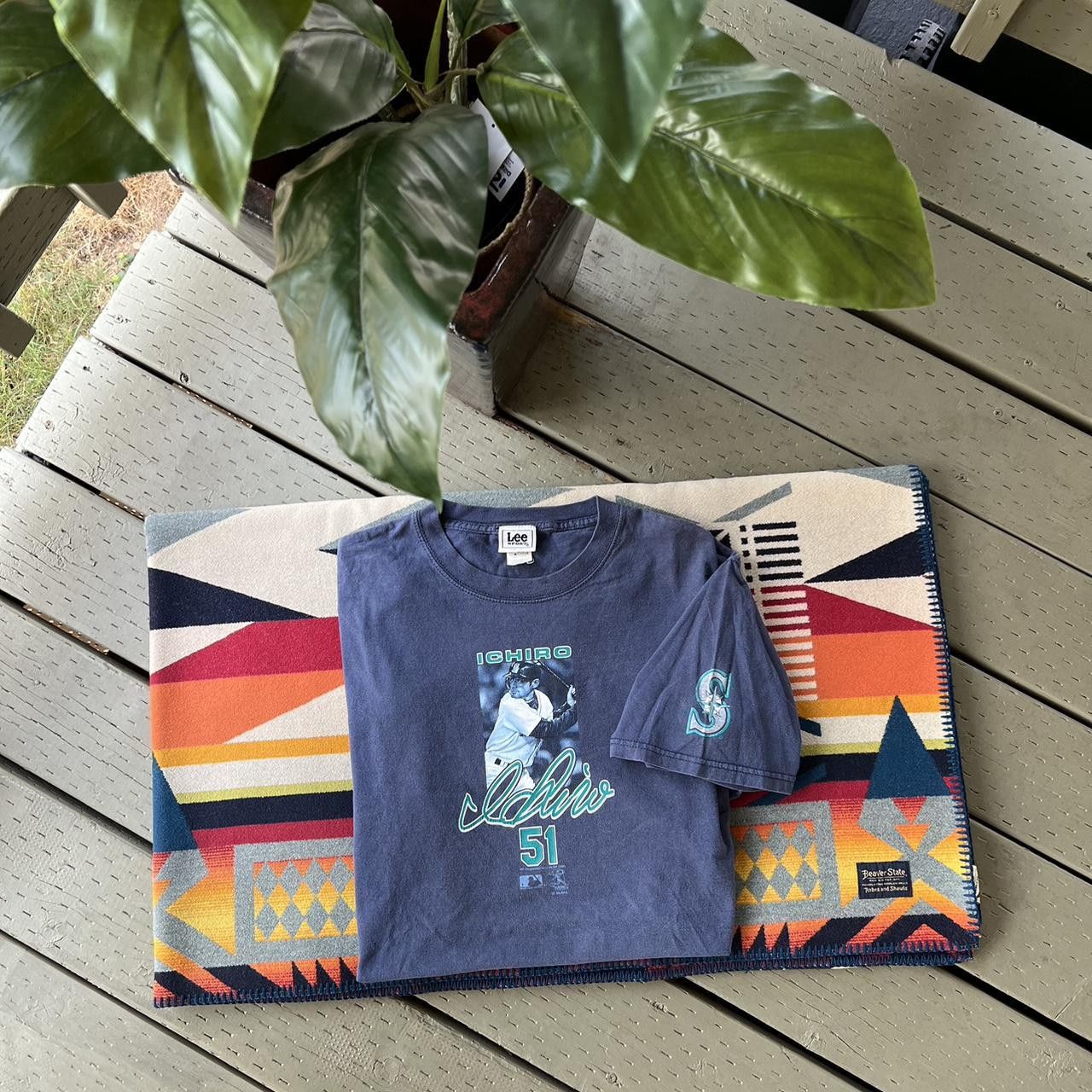 MLB × Vintage Vintage Seattle Mariners Ichiro Tshirt Size US L / EU 52-54 / 3 - 2 Thumbnail
