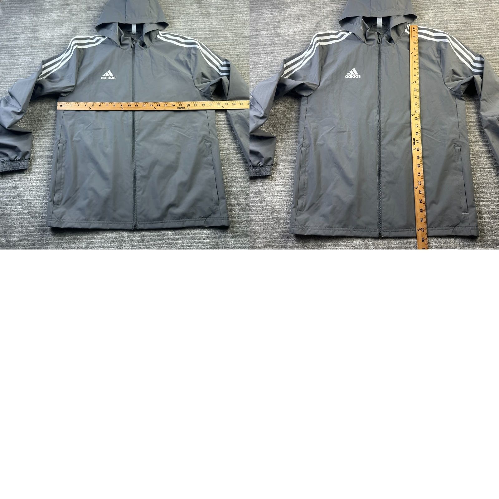 Adidas Adidas Jacket Mens Small Gray Full Zip Hooded Tiro 21 Gym Training Activewear Casual Travel Size US S / EU 44-46 / 1 - 8 Thumbnail