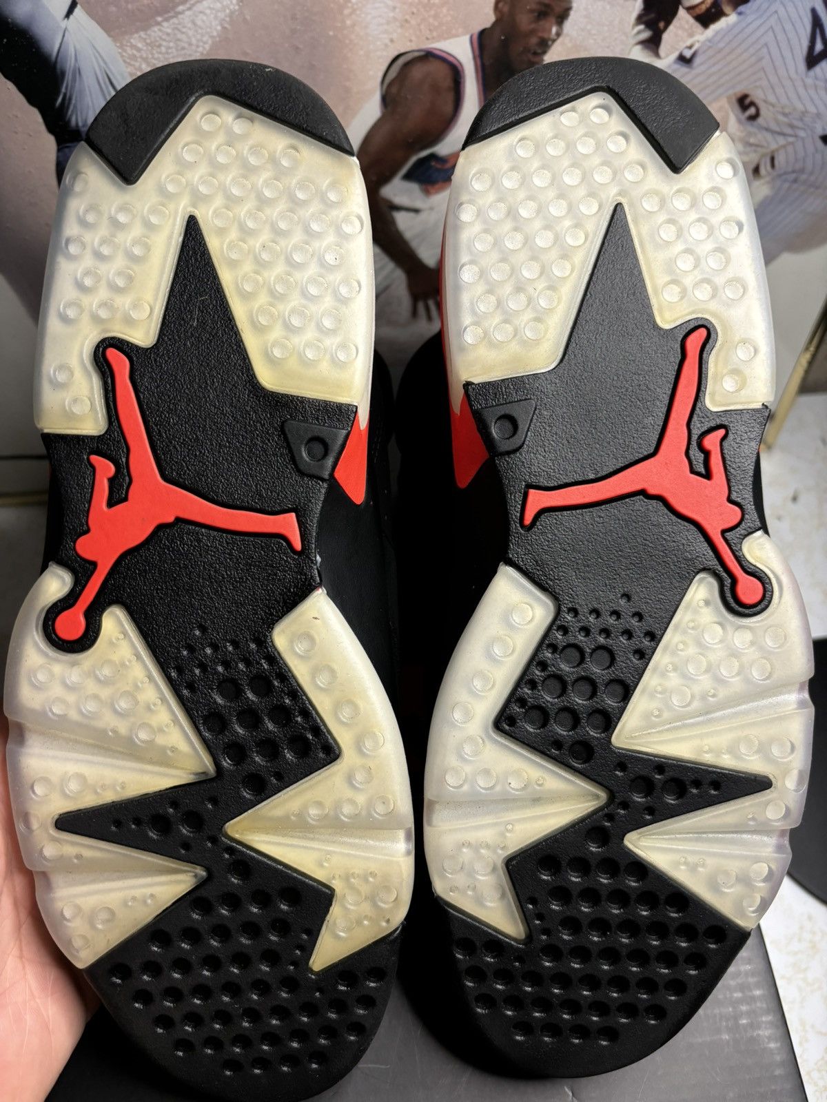 Jordan Brand Air Jordan 6 Retro 2019 Infrared 2019 Size US 10 / EU 43 - 5 Thumbnail
