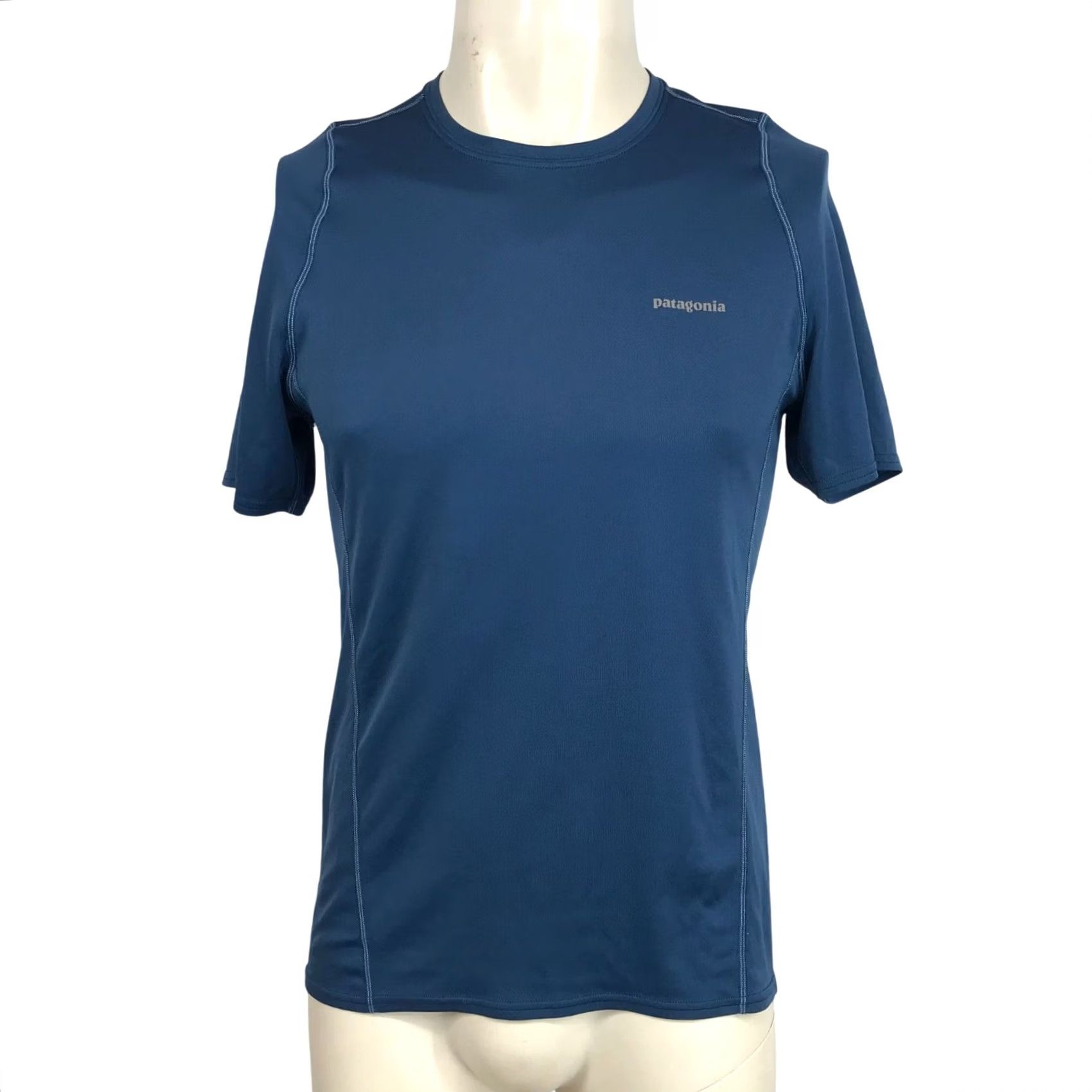 Patagonia PATAGONIA Mens Medium Blue Short Sleeve Crew Neck T-Shirt Size US M / EU 48-50 / 2 - 2 Thumbnail