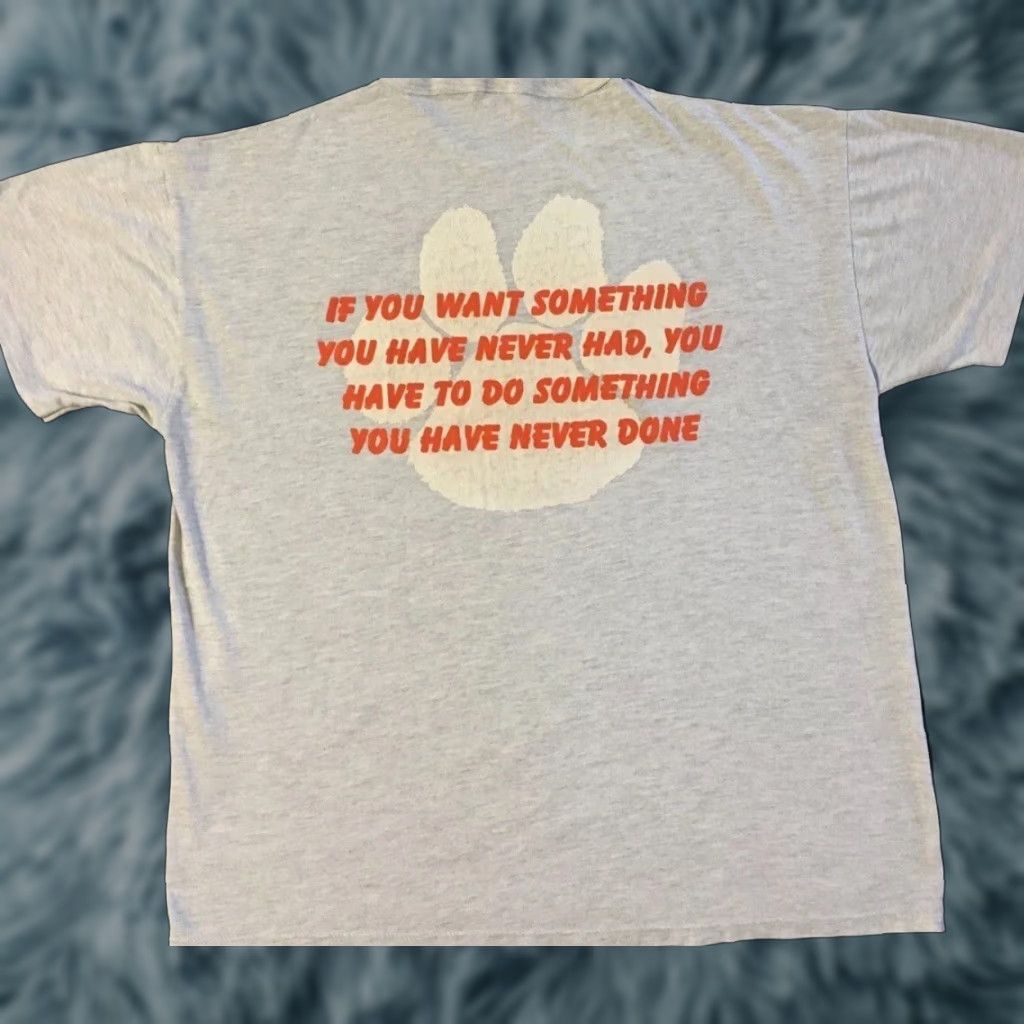 Vintage VINTAGE St Cloud Tech Volleyball Shirt M L Gray 90s Russell Athletic College Grunge Vintage 90s Shirt Mens United States USA Size US M / EU 48-50 / 2 - 1 Thumbnail