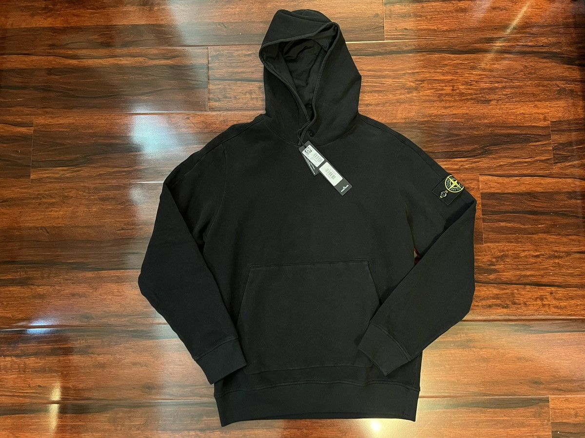 Stone Island Stretch Cotton Fleece Hooded Sweatshirt Size US M / EU 48-50 / 2 - 1 Thumbnail