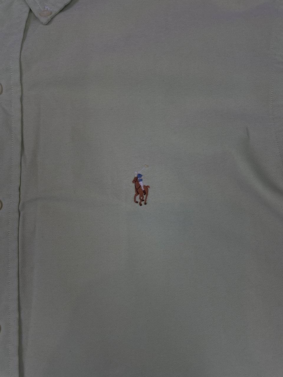 Polo Ralph Lauren Ralph Lauren Men Cotton Short Sleeve ShirtLight Green Size L Size US L / EU 52-54 / 3 - 4 Thumbnail