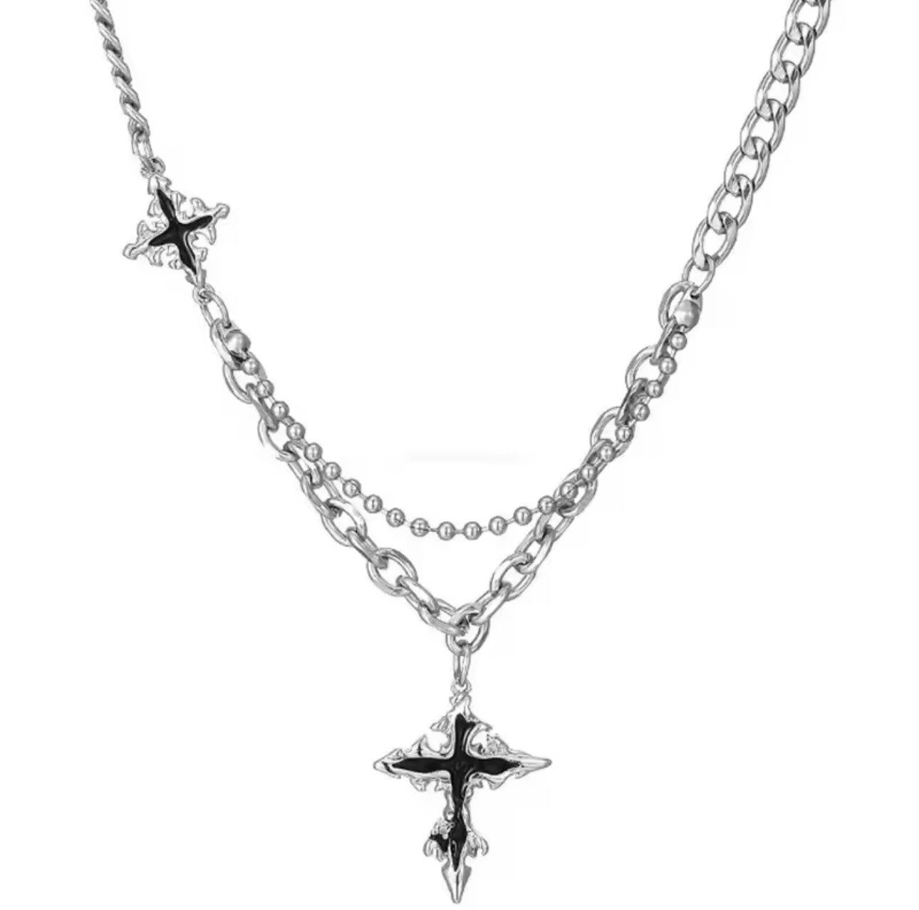 Vintage Cross necklace Size ONE SIZE - 1 Thumbnail
