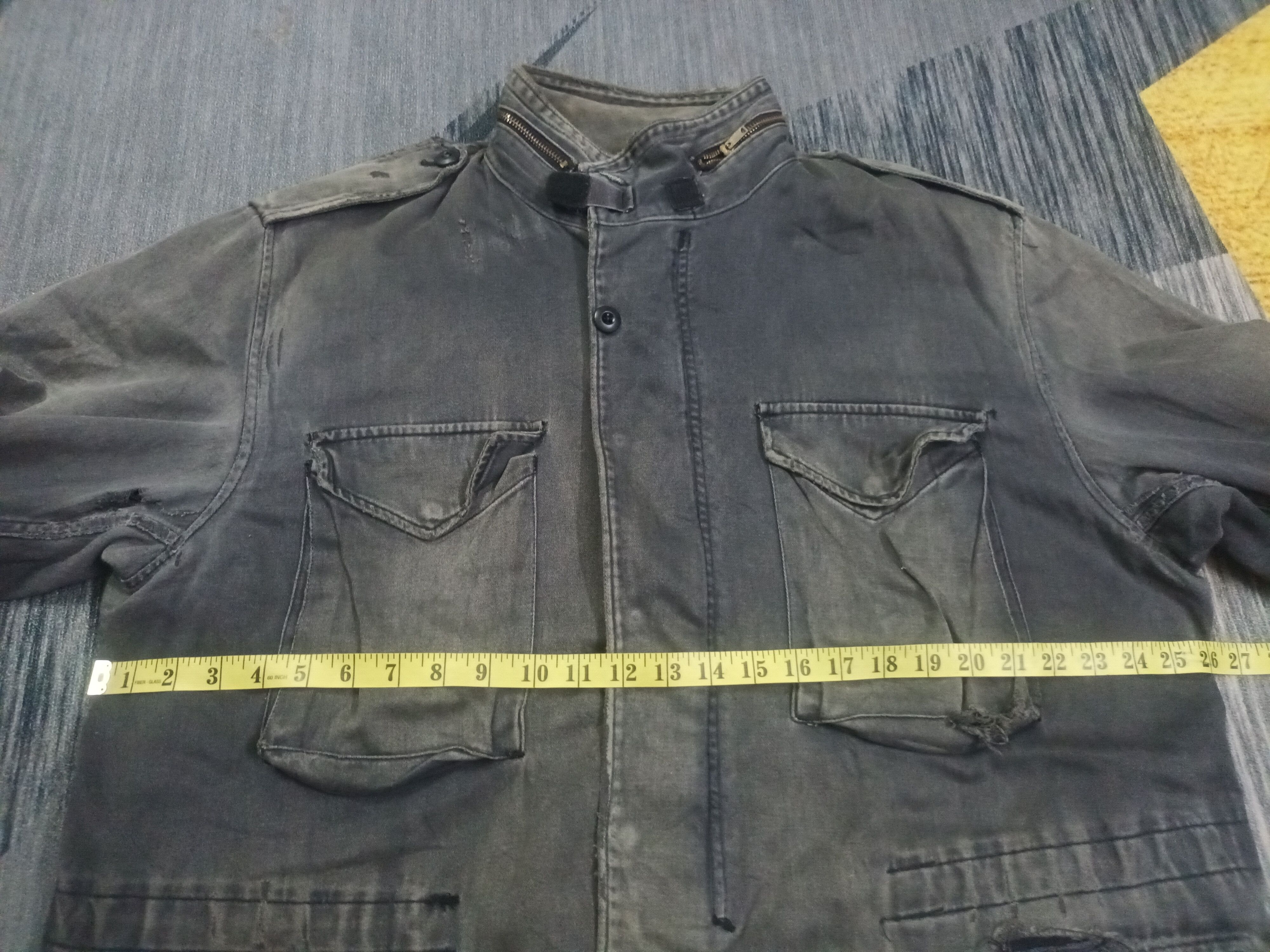 Alpha Industries 🔥 ALPHA MADE IN USA DISTRESSED JACKET 🔥 Size US XXL / EU 58 / 5 - 20 Thumbnail