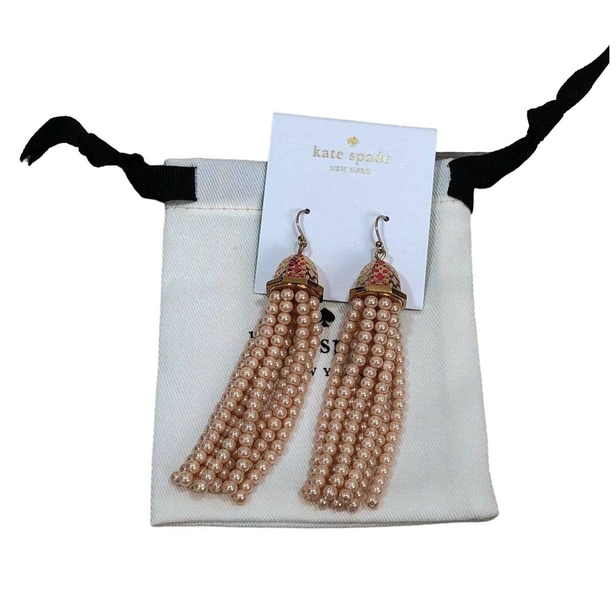 Kate Spade Kate Spade rambling rose lantern Tassel Earrings Size ONE SIZE - 1 Thumbnail