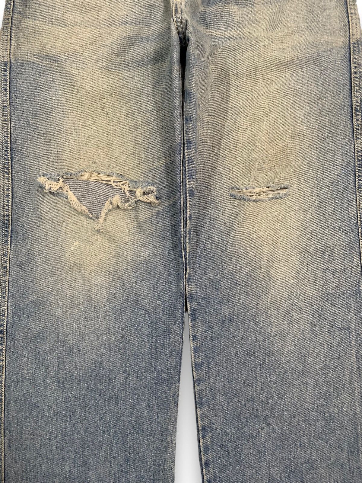 JNCO Vintage Japanese Brand Pool Blue Wash Baggy Distressed Jeans Size US 32 / EU 48 - 7 Thumbnail