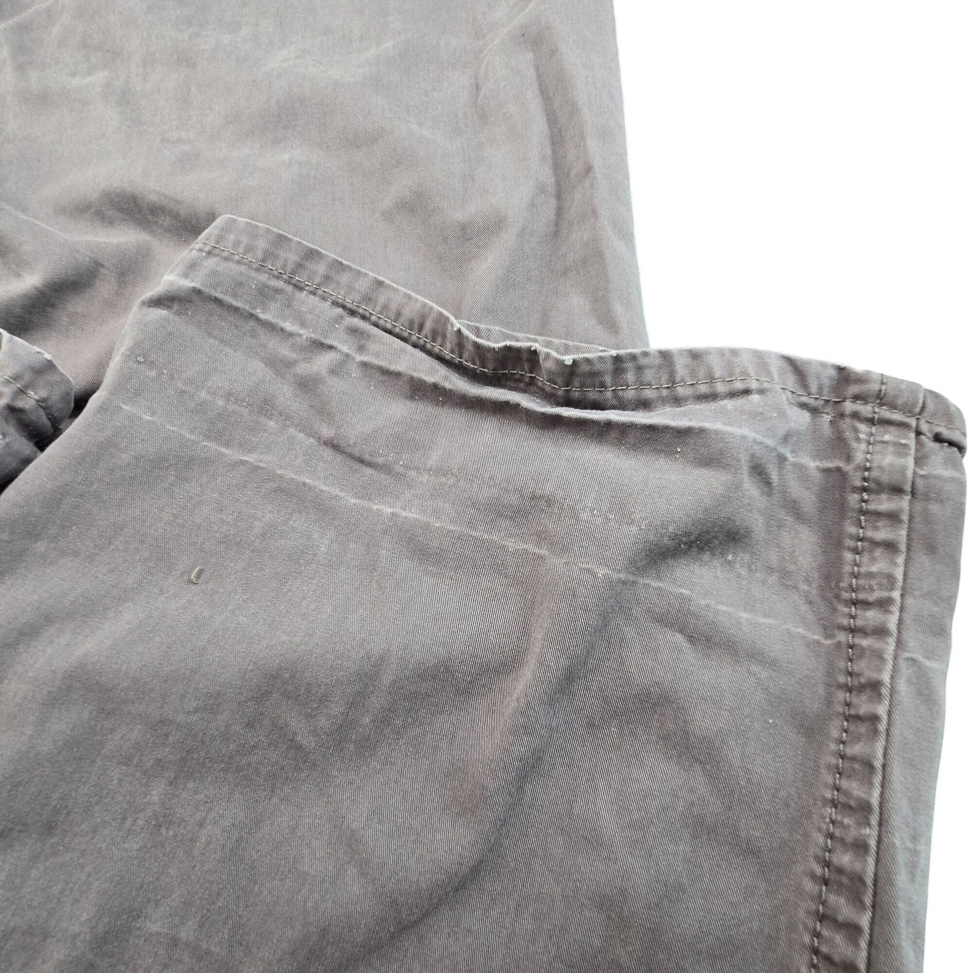 Other Calvin Klein Dylan Mens Casual Pants 32x34 Gray 100% Cotton Size US 32 / EU 48 - 7 Thumbnail
