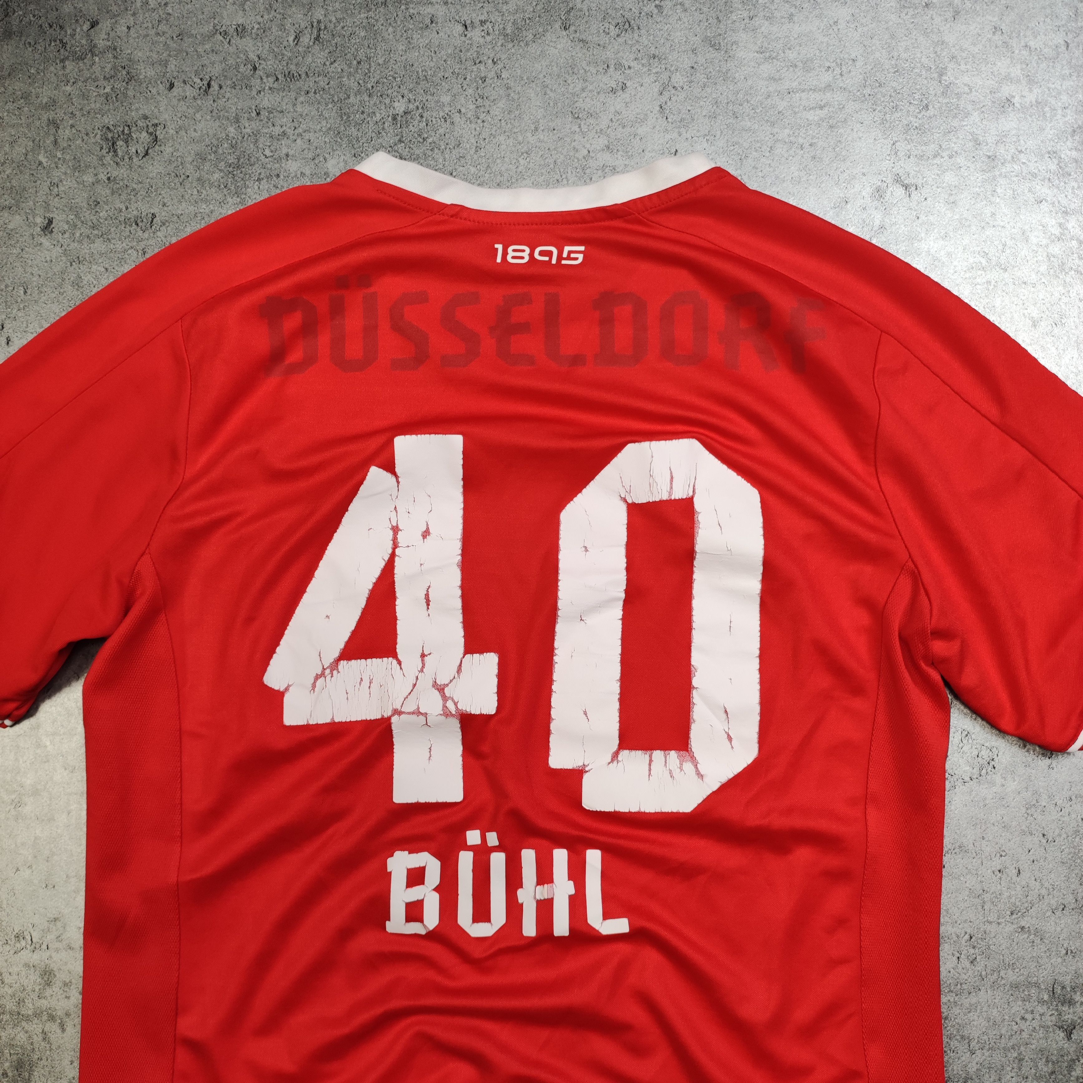 Vintage RARE Signatured Puma Fortuna Dusseldorf #40 Buhl Jersey Size US M / EU 48-50 / 2 - 11 Thumbnail