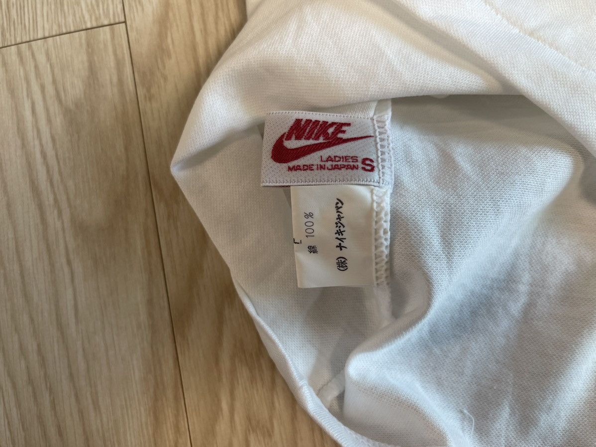 Nike Nike Blue Tag Japan Edition 80’s Vintage Polo Pique T-shirt Size S / US 4 / IT 40 - 5 Thumbnail