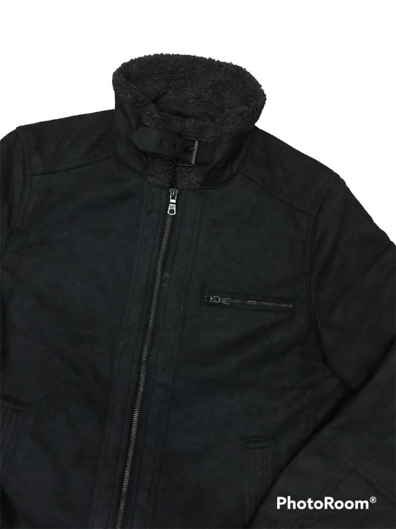 Tommy Hilfiger 💥Tommy Sheepskin Fur Winter Zipper Jacket Size US L / EU 52-54 / 3 - 7 Thumbnail
