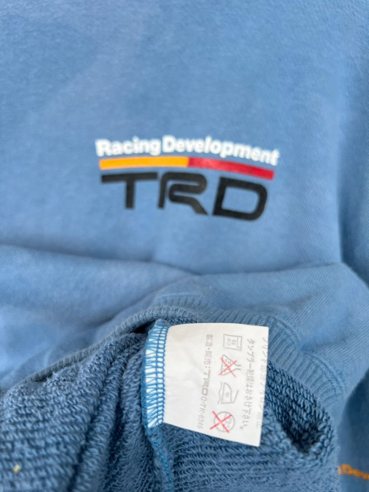 Vintage Vintage 90s Toyota TRD Racing Sweatshirt Baggy Sweatshirt Size L / US 10 / IT 46 - 13 Thumbnail