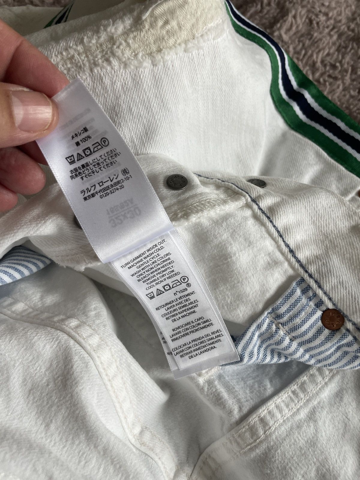 Polo Ralph Lauren NewPort The Varick Slim straight leg nwt 248.00 Size US 33 - 15 Thumbnail