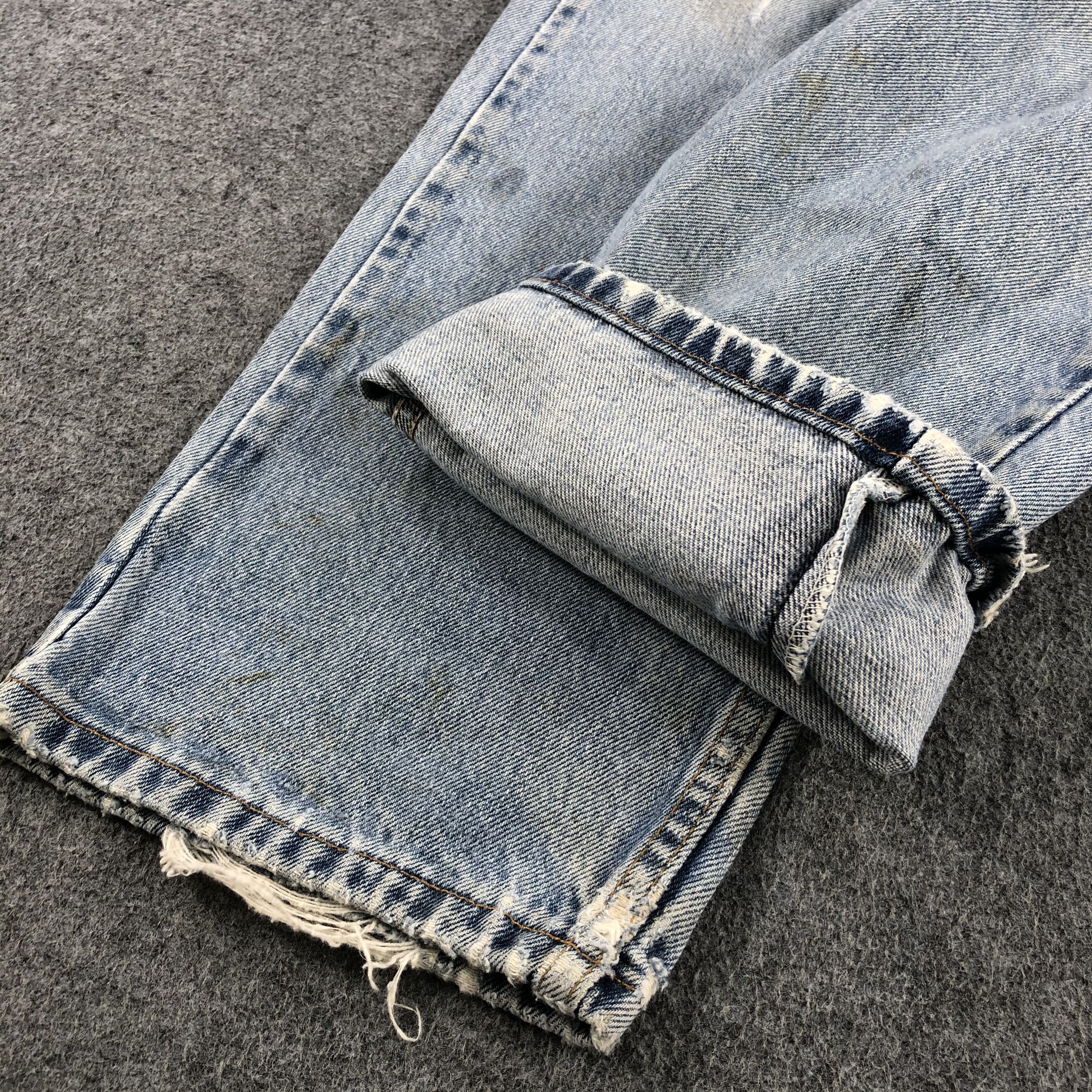 Levi's Vintage 90s Light Wash Levis 505 Jeans-J2009 Size US 32 / EU 48 - 7 Thumbnail