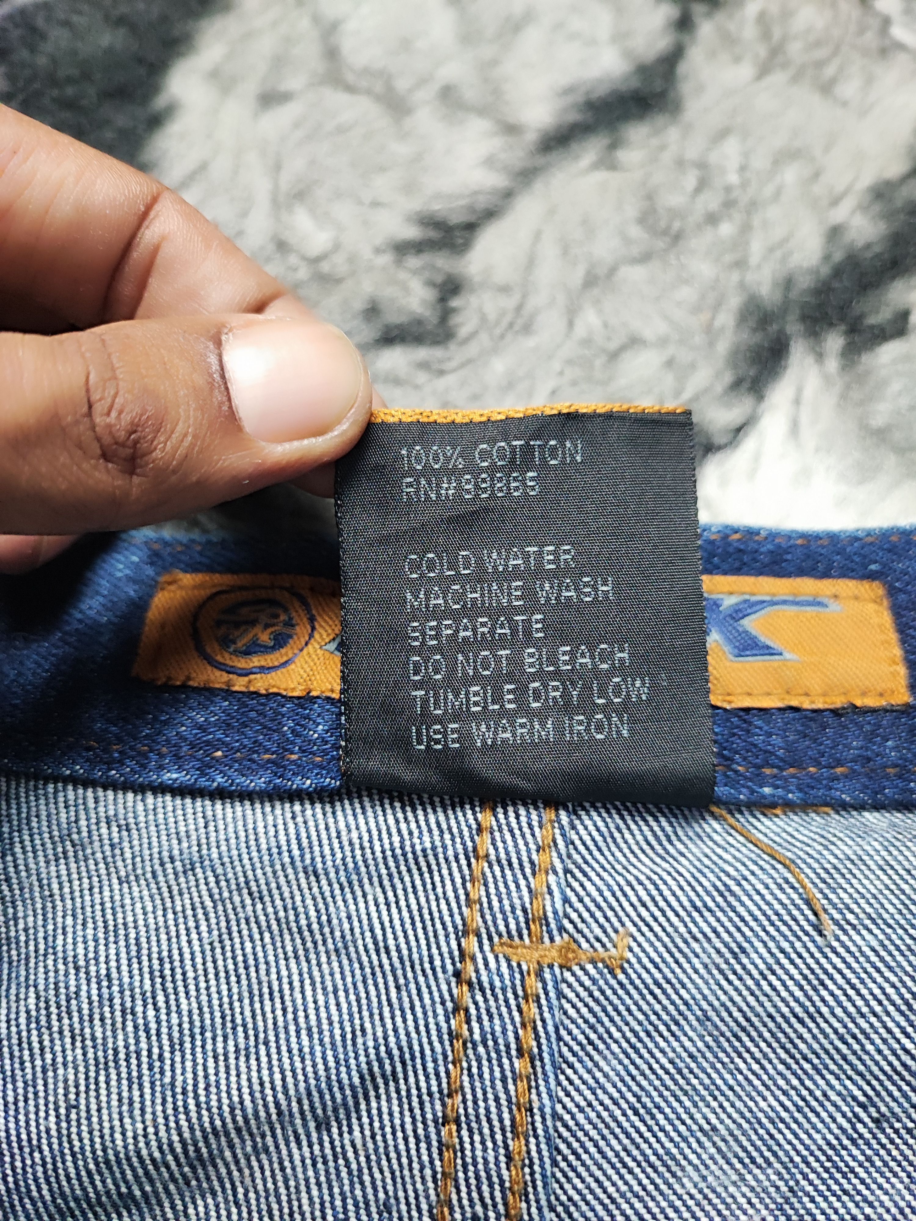 Vintage WIDE BAGGY VINTAGE SCHOOL OF HARD KNOCKS SIZE 32 Size US 32 / EU 48 - 15 Thumbnail