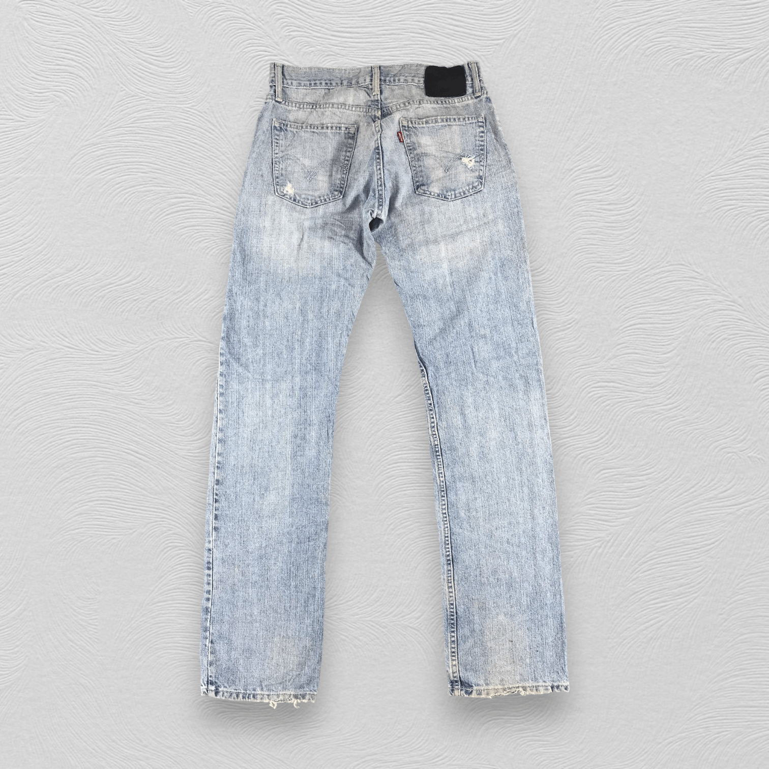 Levi's Vintage Levi's 514 Jeans Slim Straight Distress Denim KJ183 Size US 32 / EU 48 - 2 Thumbnail