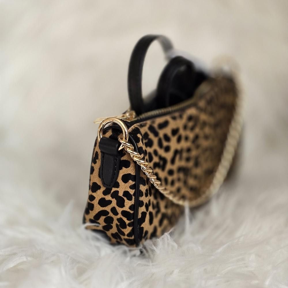 Michael Kors Michael Kors Leopard Print Crossbody Bag Size ONE SIZE - 4 Thumbnail