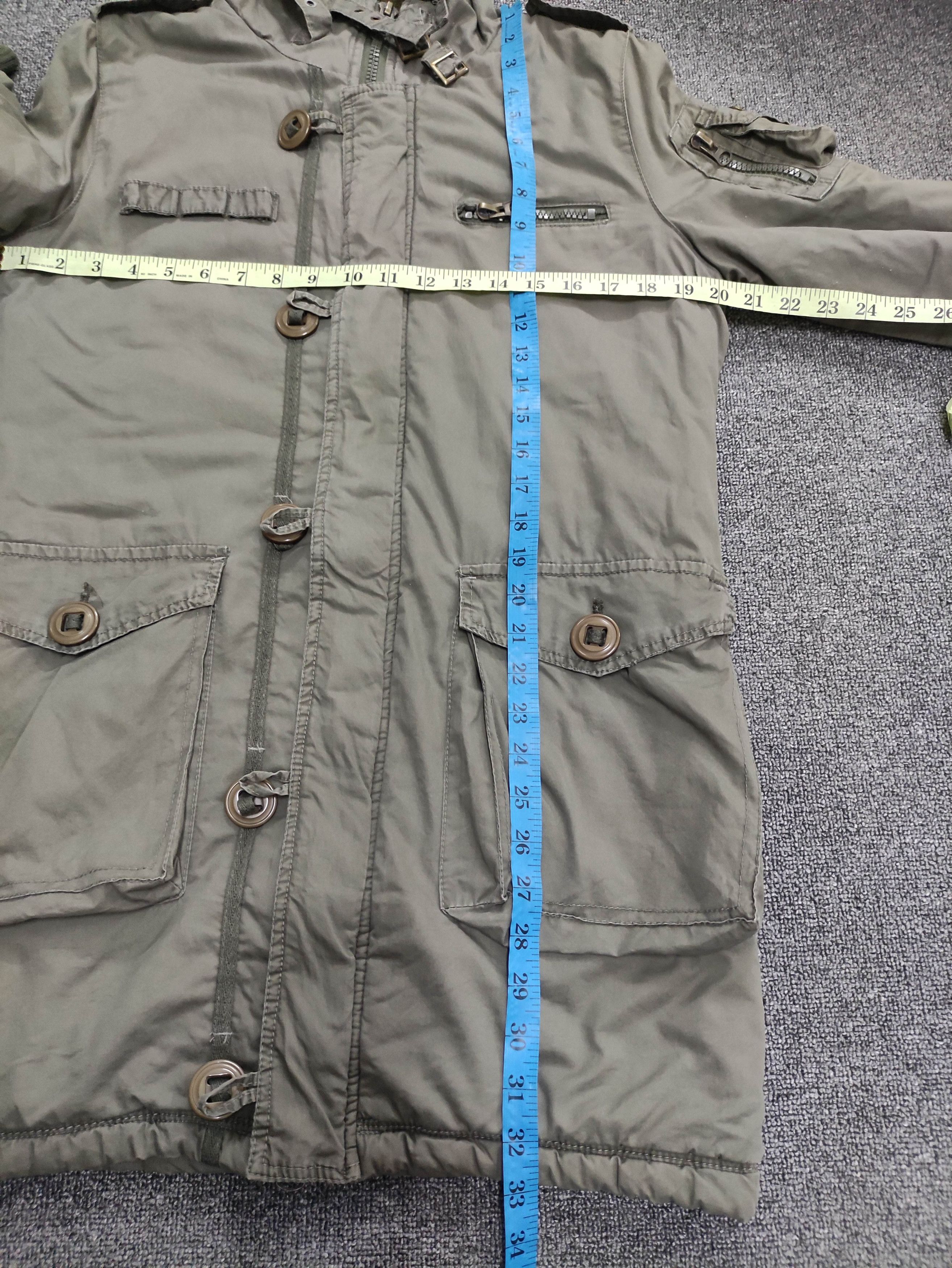 Japanese Brand Vintage Spiga Parka Hoodie Jacket Zipper Size M / US 6-8 / IT 42-44 - 12 Thumbnail