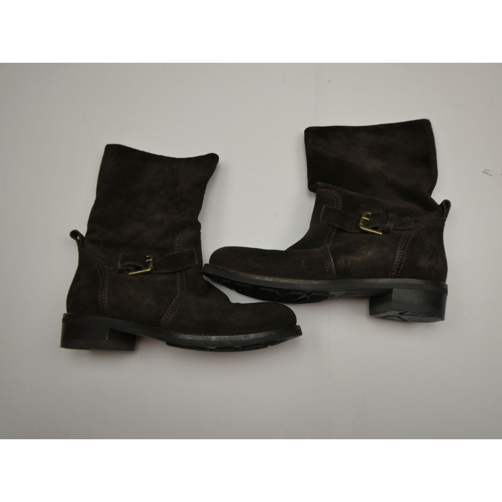 Ralph Lauren Purple Label Ralph Lauren Purple Collection suede moto boots, 9.5", 7B Size US 7 / IT 37 - 1 Thumbnail