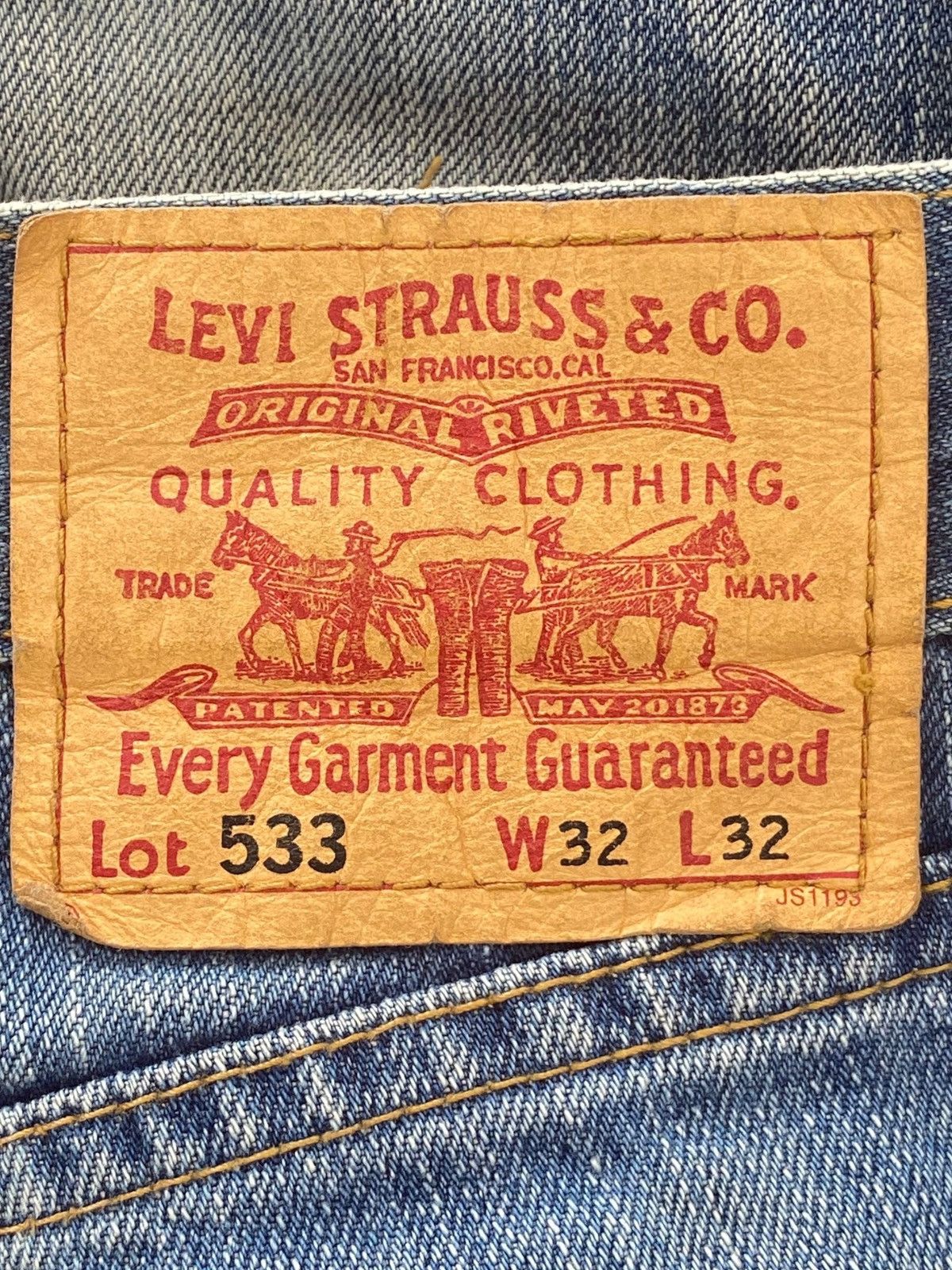 Levi's Levi’s Light Wash Style Straight Leg Jeans Size US 32 / EU 48 - 11 Thumbnail