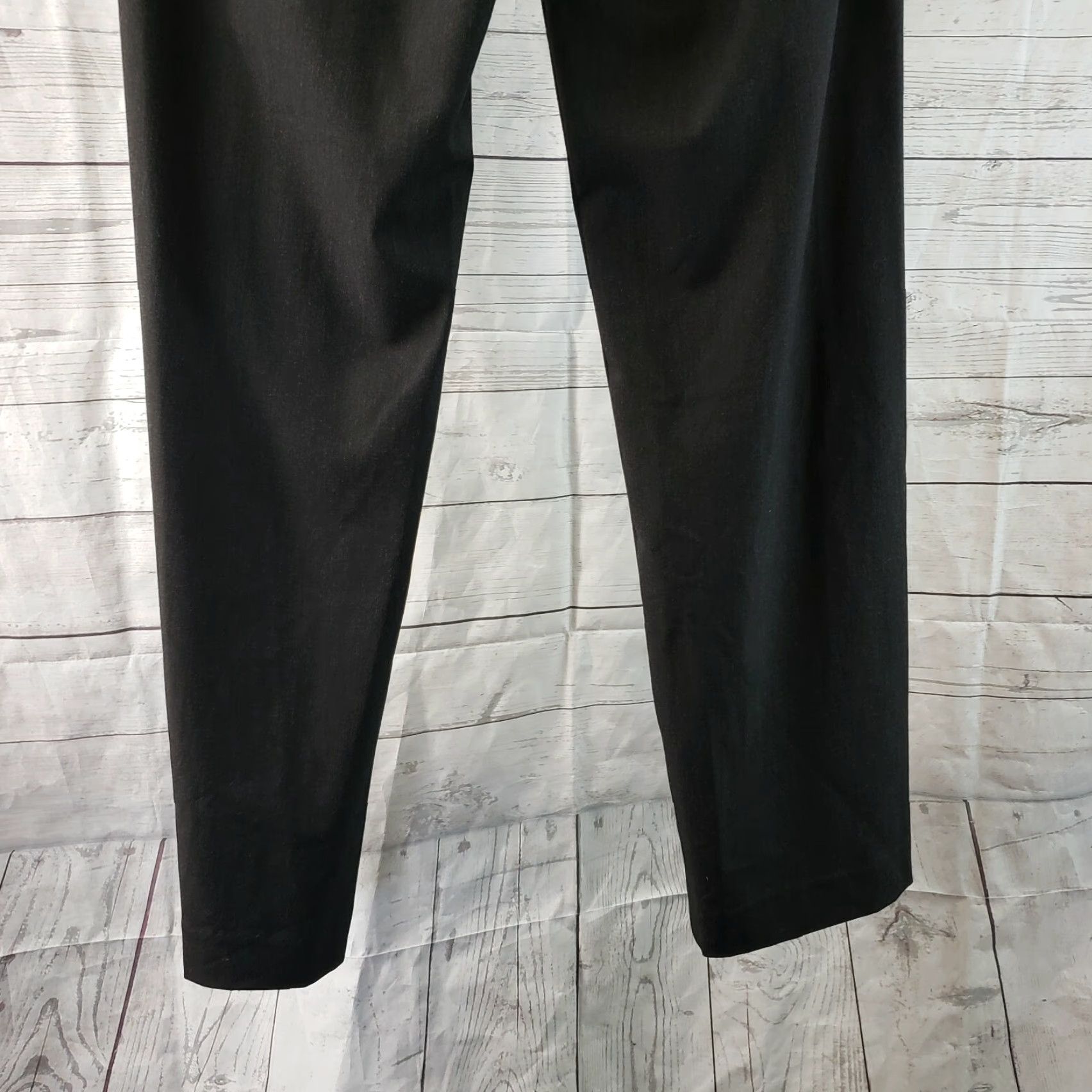 J. Jill J. Jill Womens Dress Pants Sz 6 Stretch Solid Gray Mid Rise Inseam 32in Polyester Blend Vintage: No Size 28" / US 6 / IT 42 - 4 Thumbnail