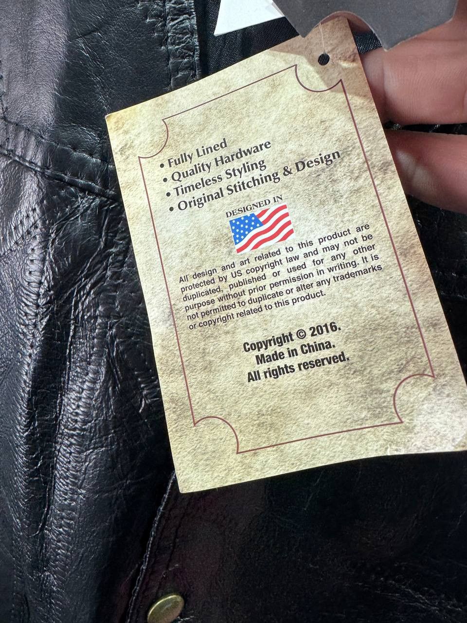 Vintage Giovanni Navarre Leather Biker Vest Jacket Size US L / EU 52-54 / 3 - 8 Thumbnail
