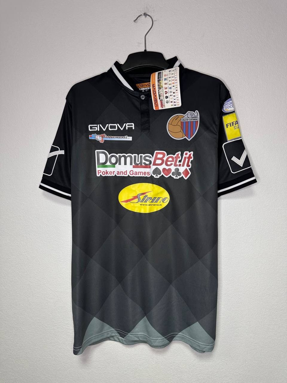 Other Givova Calcio Catania Beach Soccer Jersey Chiavaro #13 L Size US L / EU 52-54 / 3 - 2 Thumbnail