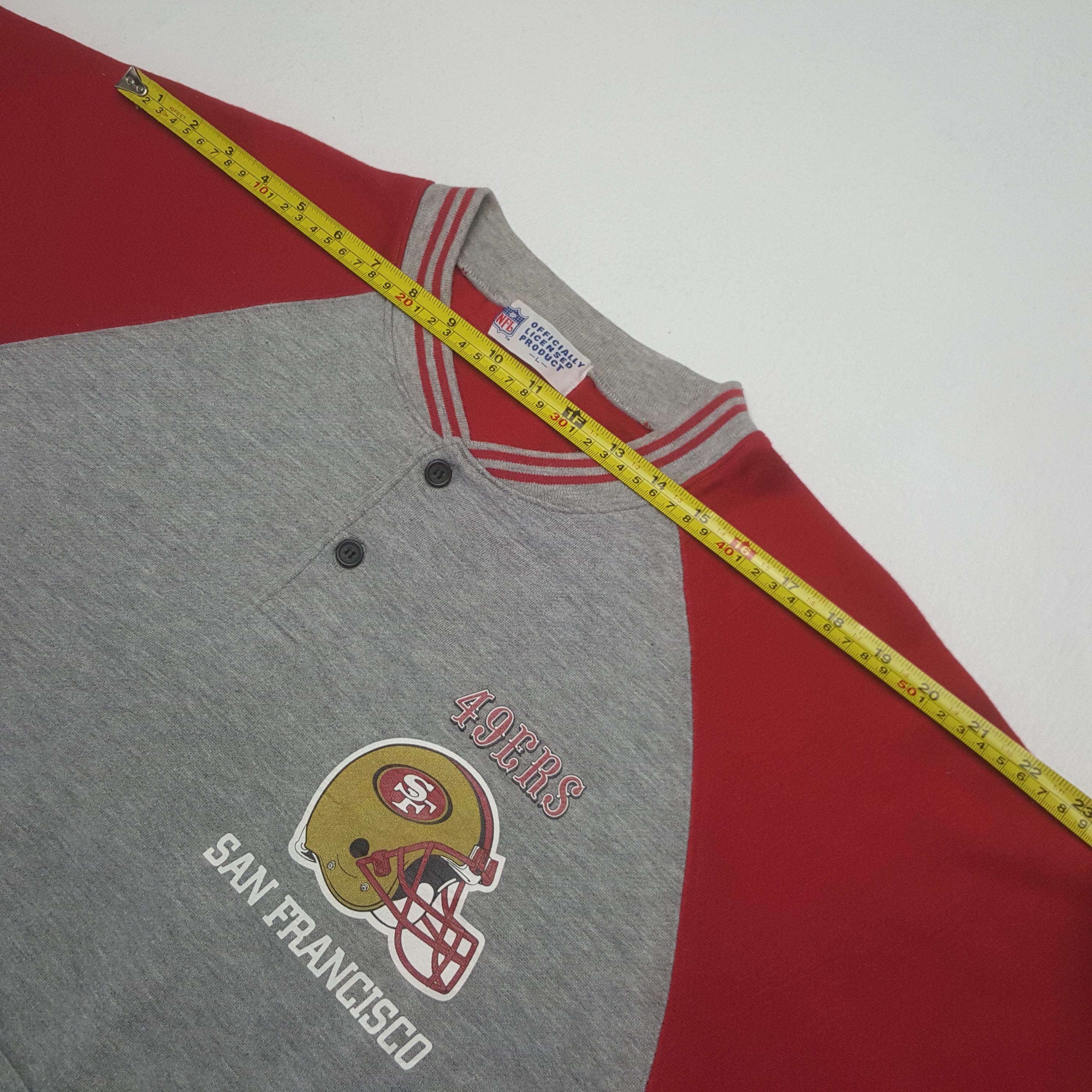 NFL Vintage 49ERS San Francisco Football Team Sweater C316N26 Size US L / EU 52-54 / 3 - 5 Thumbnail