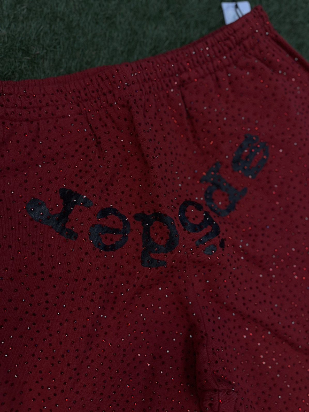 Sp5der Sp5der Worldwide Crystal VVS Stone Sweatpants L (NEW) Size US 32 / EU 48 - 5 Thumbnail