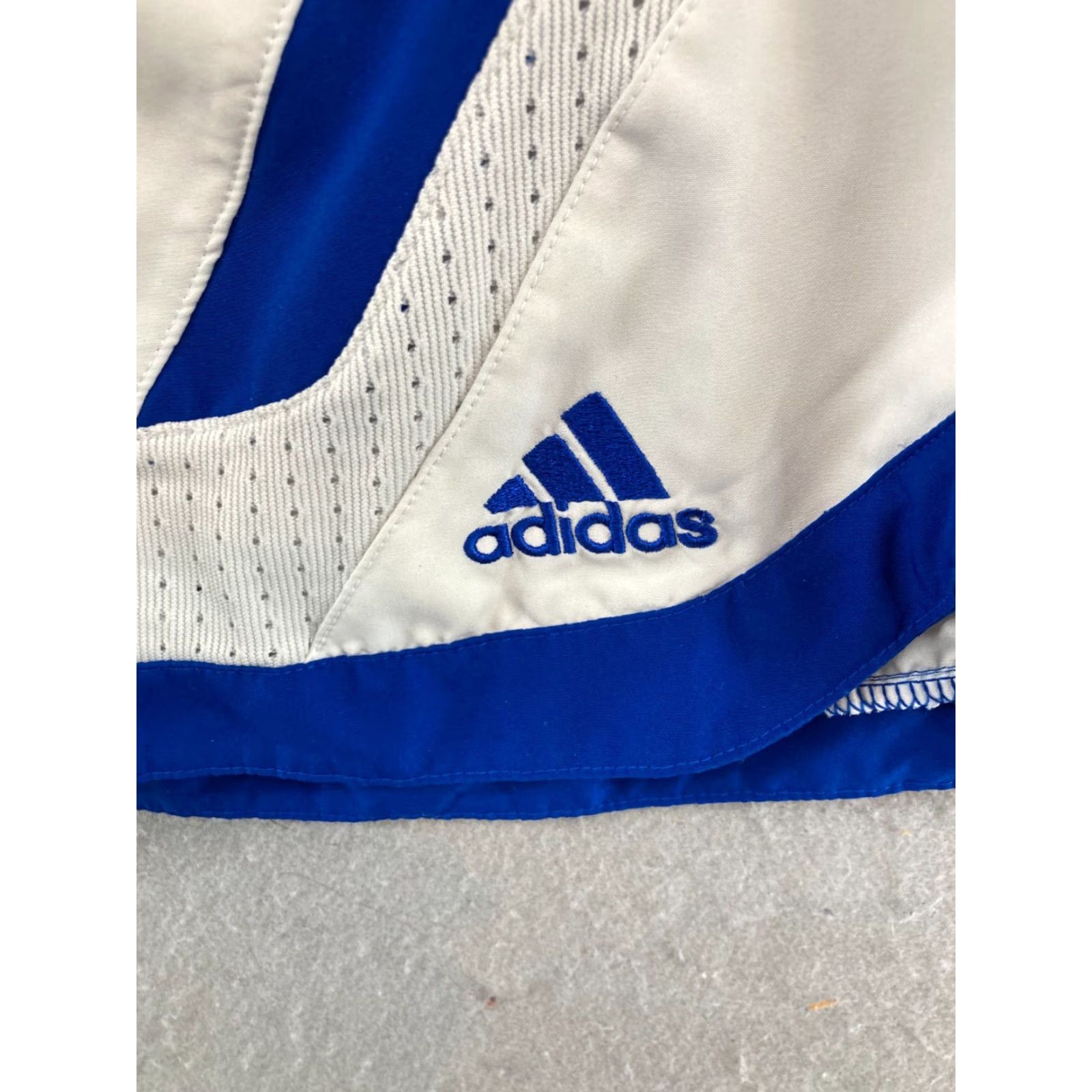 Adidas Adidas Mens Basketball Shorts White Small Athletic Drawstring Size US 29 - 6 Thumbnail