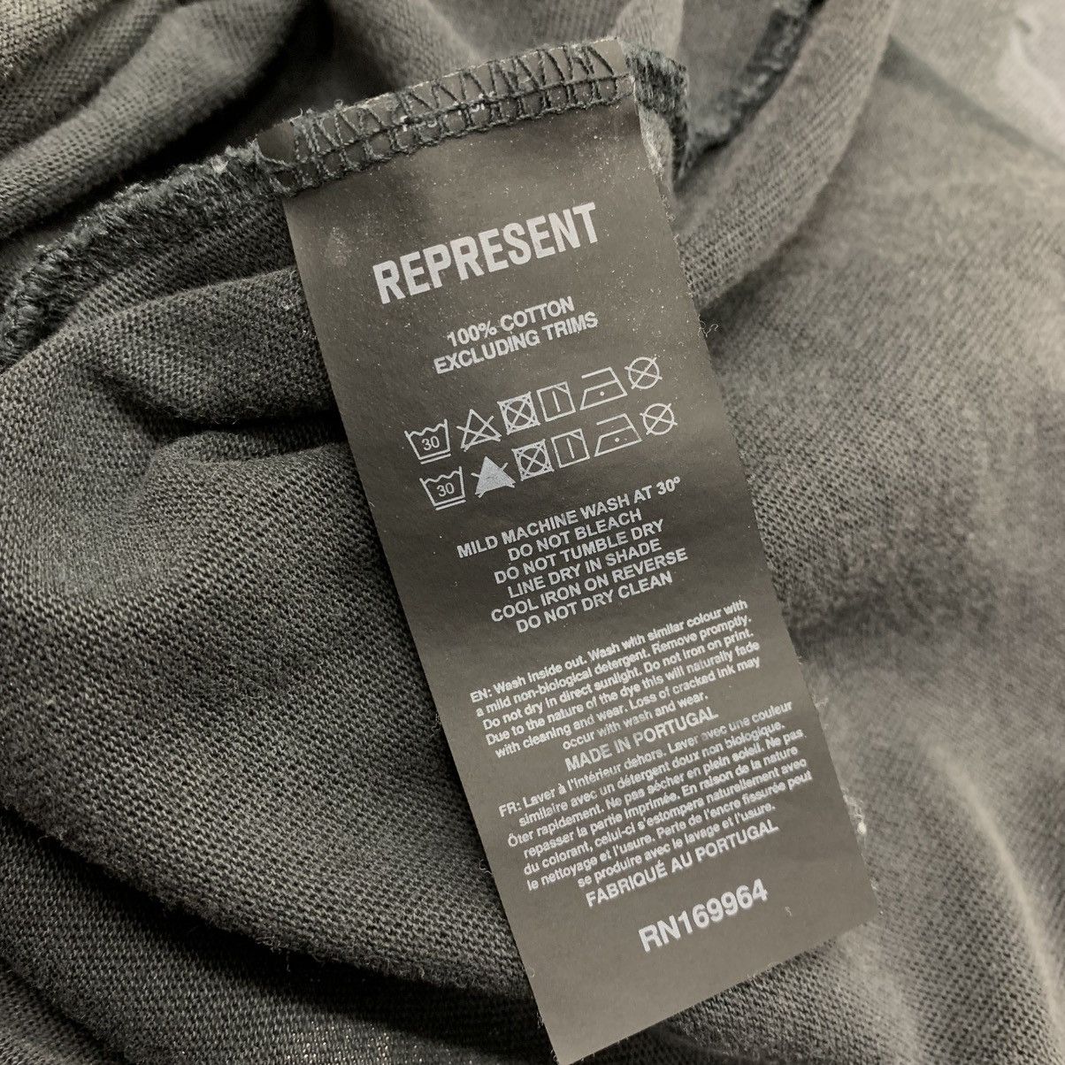 Represent Clo. Represent Small Tee Godspeed Aged Black T-Shirt Size US S / EU 44-46 / 1 - 6 Thumbnail