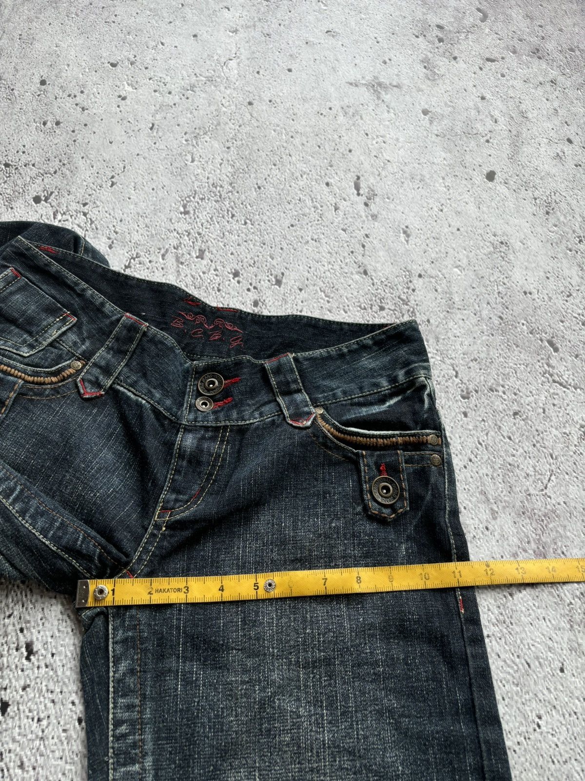 Hysteric Glamour 2000's bcbg Bootcut style Denim jeans Size US 32 / EU 48 - 13 Thumbnail