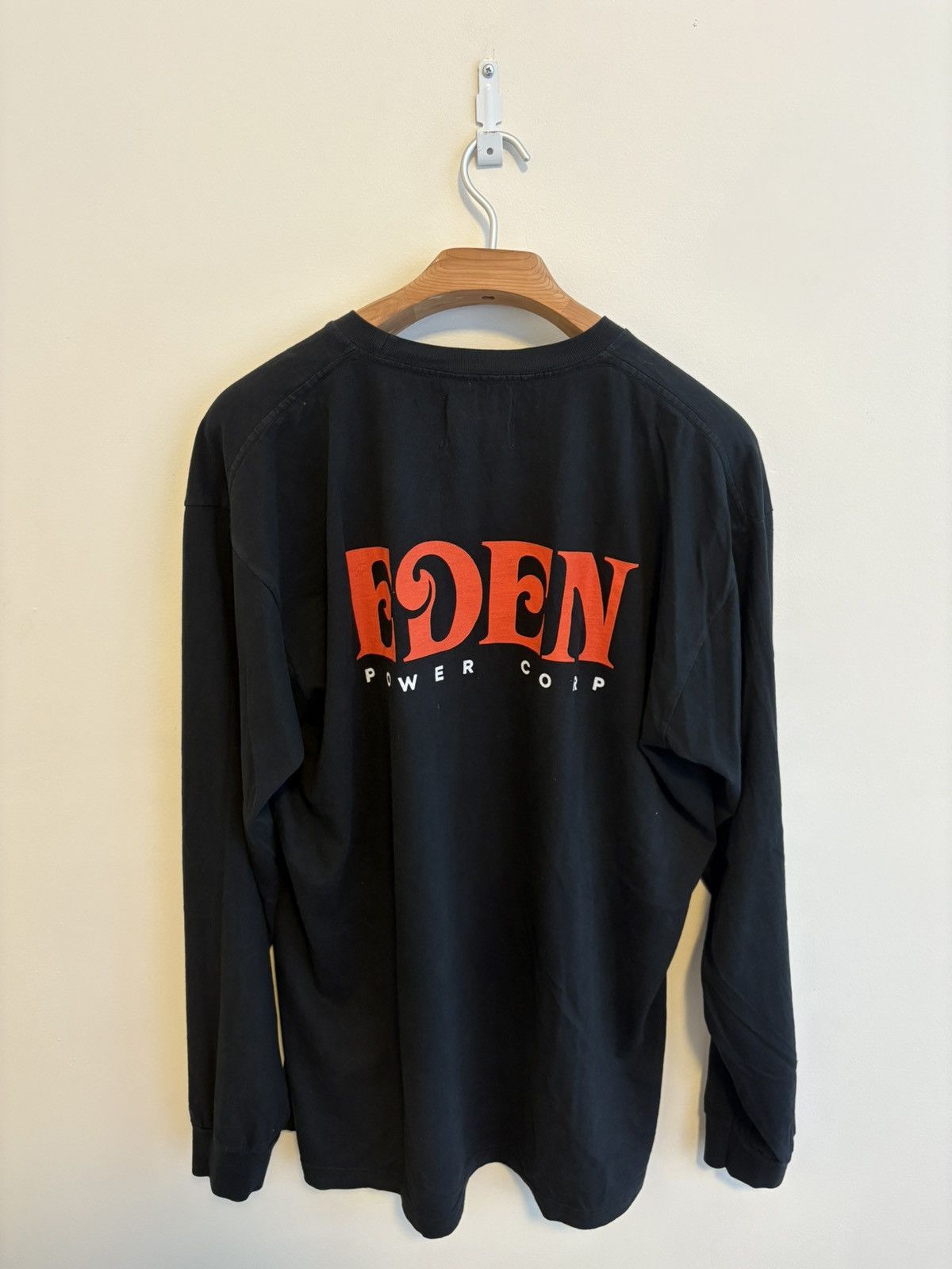 EDEN Power Corp Eden Power Corp Black Logo Long Sleeve T-Shirt Size US XL / EU 56 / 4 - 2 Thumbnail