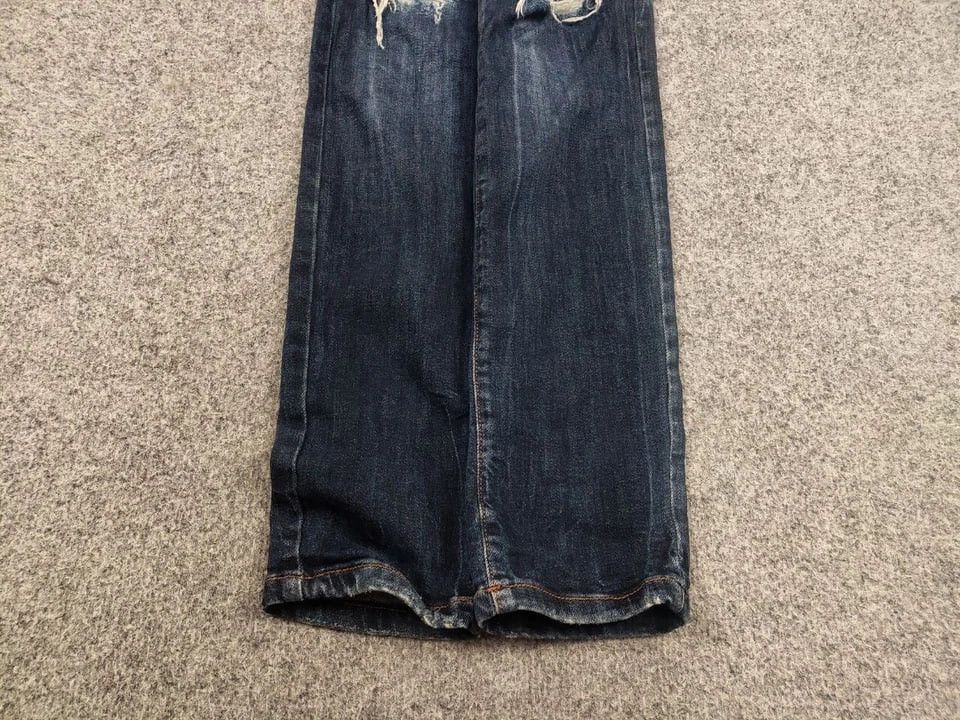 Balmain Pierre Balmain Design 17 CV Distressed Denim Slim Jeans Size US 26 / EU 42 - 5 Thumbnail