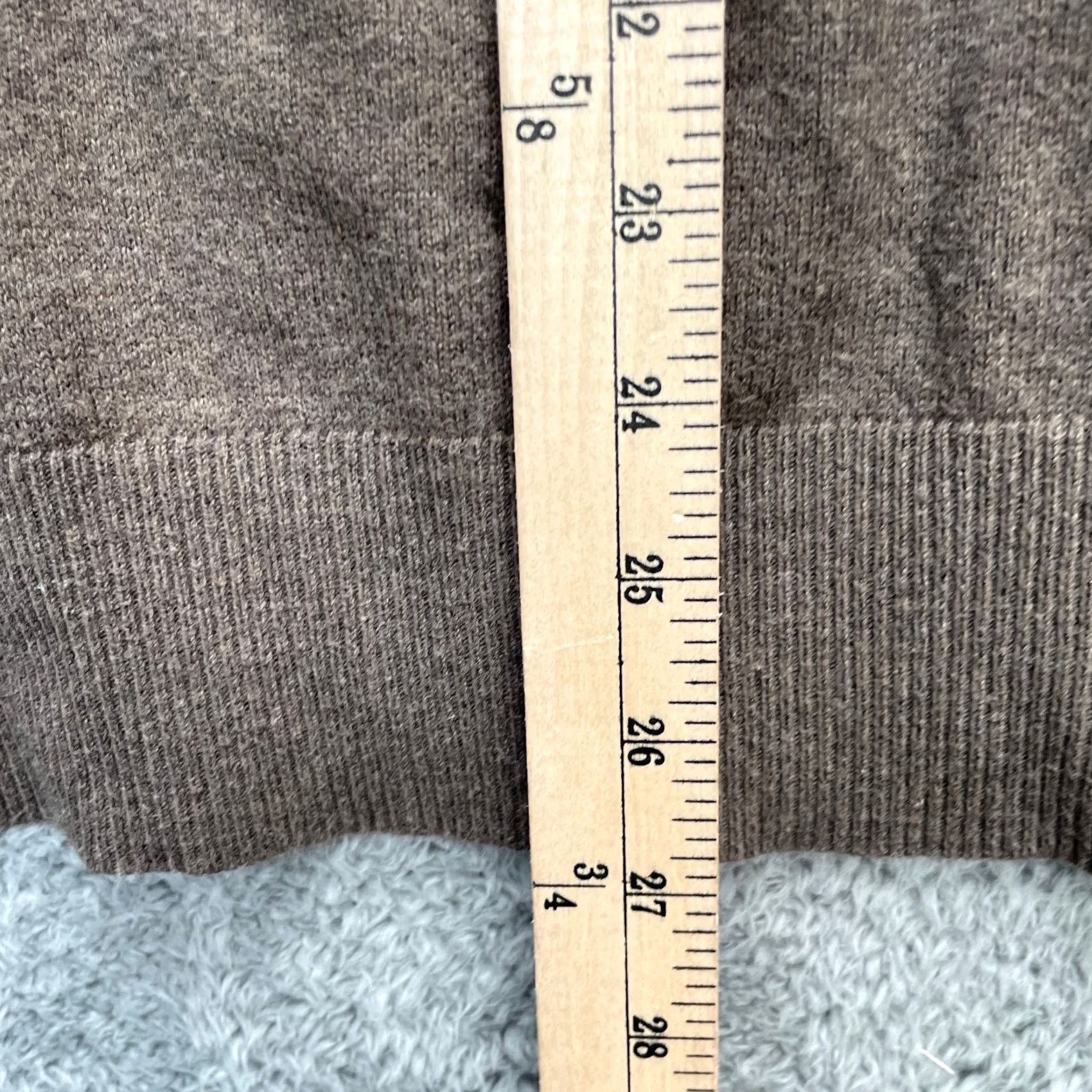 Gap Gap Mens Sweater Knit Pullover V-Neck Long Sleeve Brown M Preppy Argyle Knit Style Tight-Knit Cotton Regular Vintage: No Size US M / EU 48-50 / 2 - 6 Thumbnail