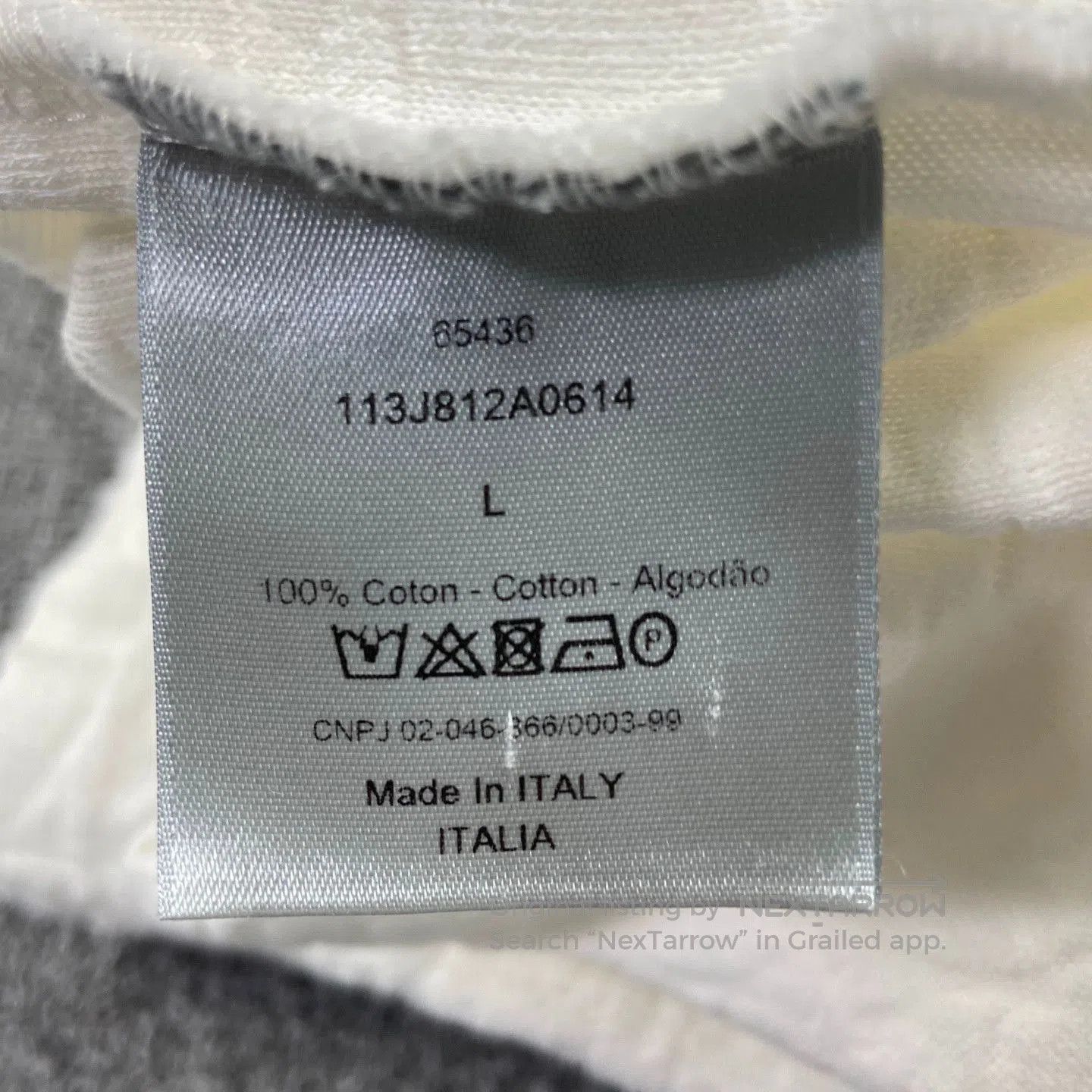 Dior dior white short-sleeve polo shirt. Size US L / EU 52-54 / 3 - 5 Thumbnail
