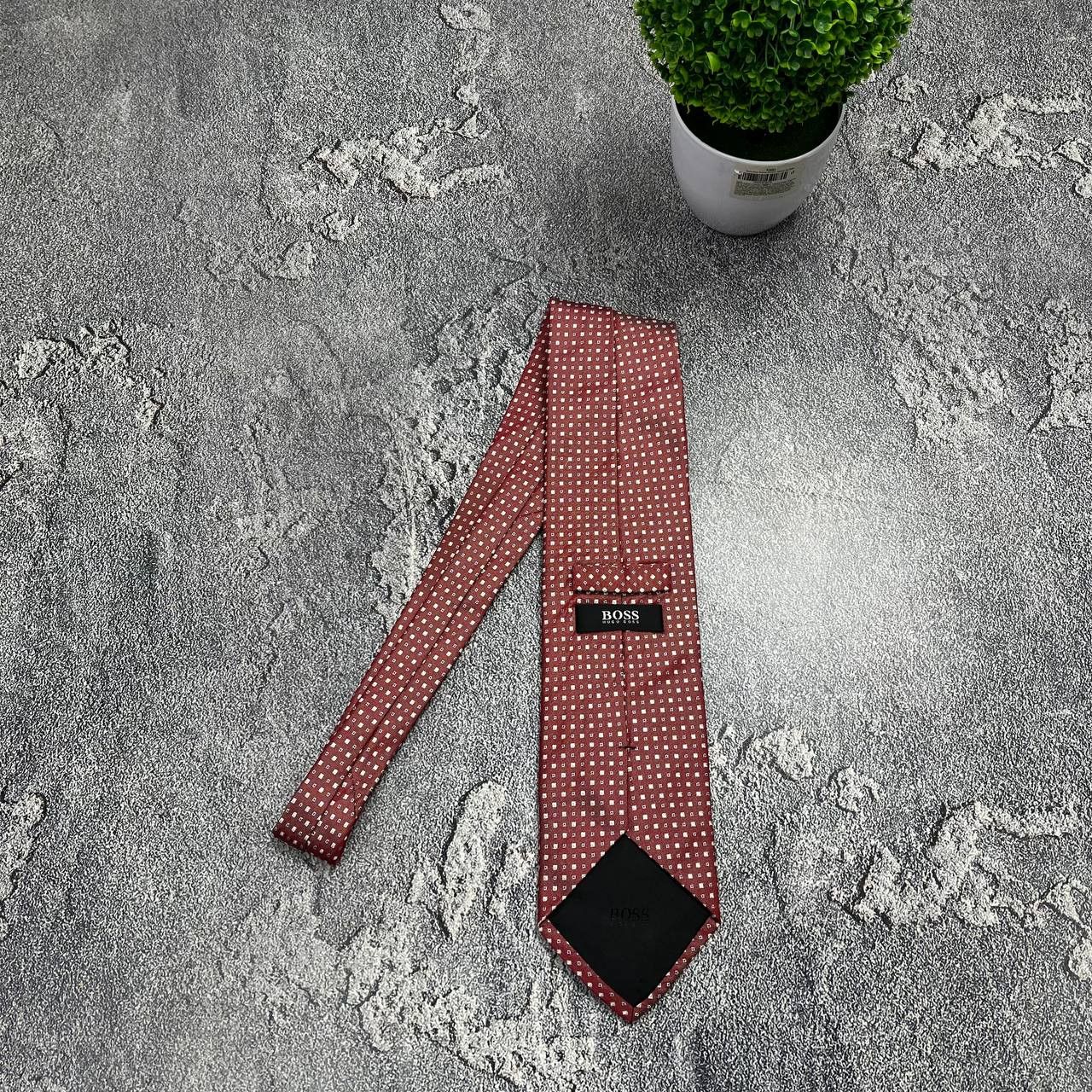 Hugo Boss HUGO BOSS Men's Silk Tie Striped Pattern Luxury Designer Size ONE SIZE - 1 Thumbnail