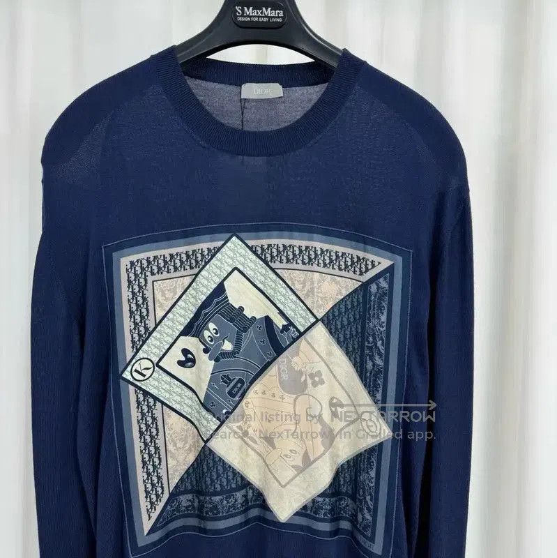 Dior Dior Men's Wool Long Sleeve Pullover Sweater . Size US M / EU 48-50 / 2 - 3 Thumbnail