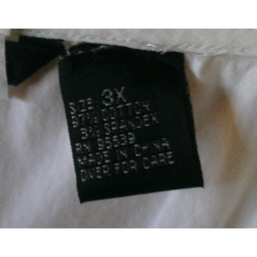Other Womens Plus Size 22 1-Black Denim Jacket 1-Pant & 1-White Ru Size 3XL / US 20-22 - 8 Thumbnail