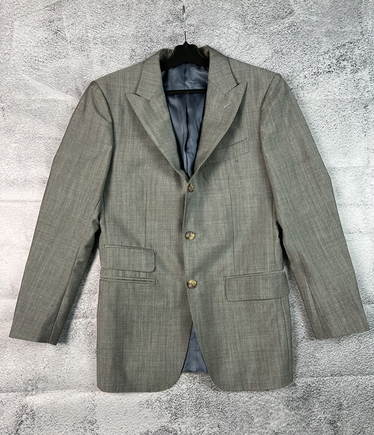 Designer × Suitsupply Suitsupply wool mohair blazer size 48 Size 48R - 2 Thumbnail