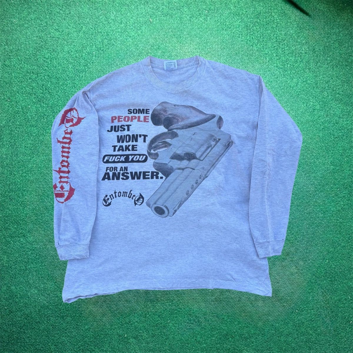Other *RARE*Entombed 1993 Hollowman / Gun longsleeve shirt Size US L / EU 52-54 / 3 - 1 Thumbnail