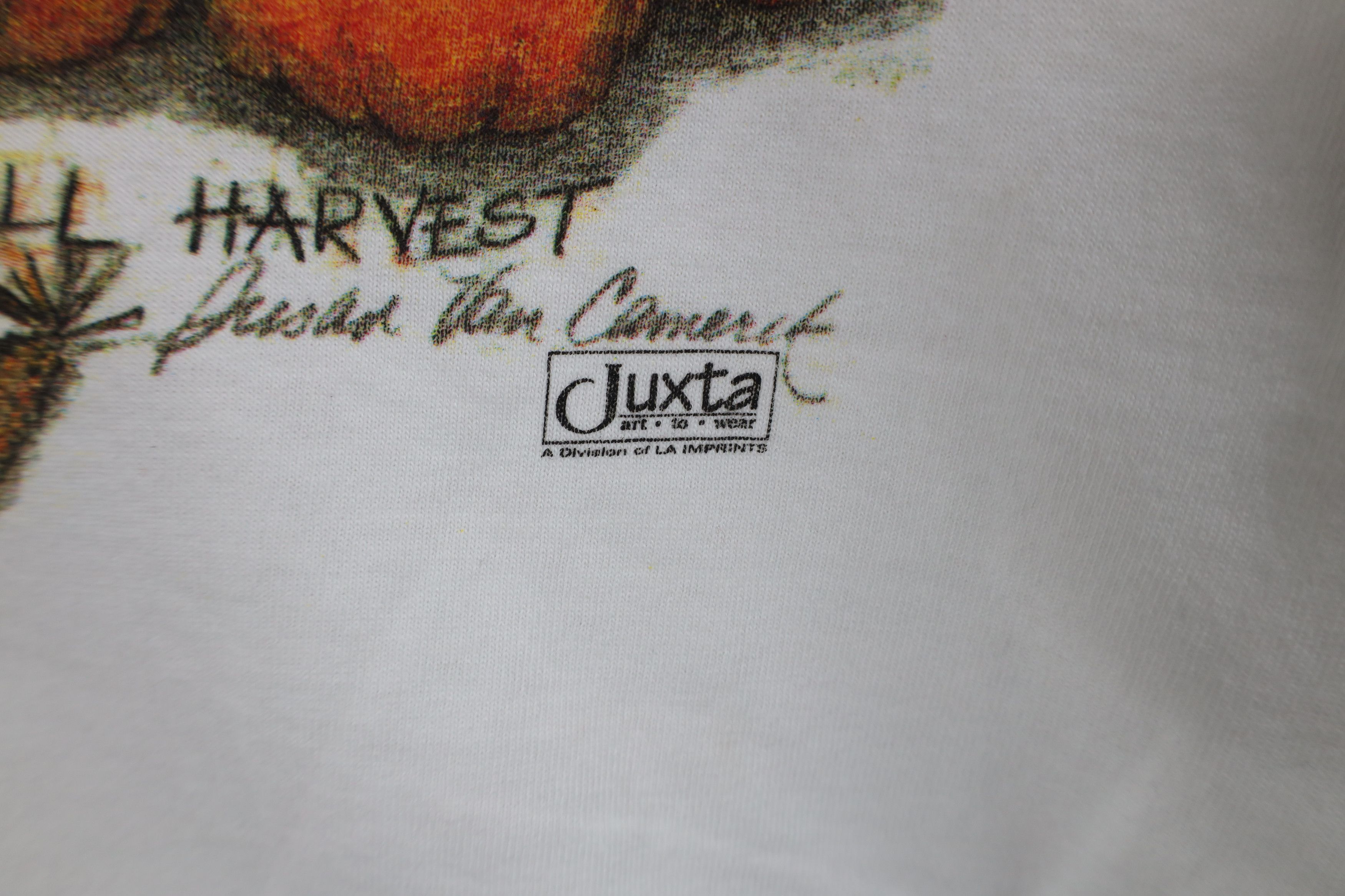 Vintage Vintage 90s Streetwear Bay Fall Harvest Scarecrow T-Shirt Size US XL / EU 56 / 4 - 5 Thumbnail