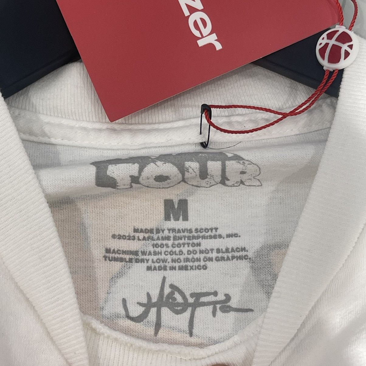 Travis Scott Travis Scott Utopia Tour Skitzo Circus Maximus Tee White Size US L / EU 52-54 / 3 - 3 Thumbnail