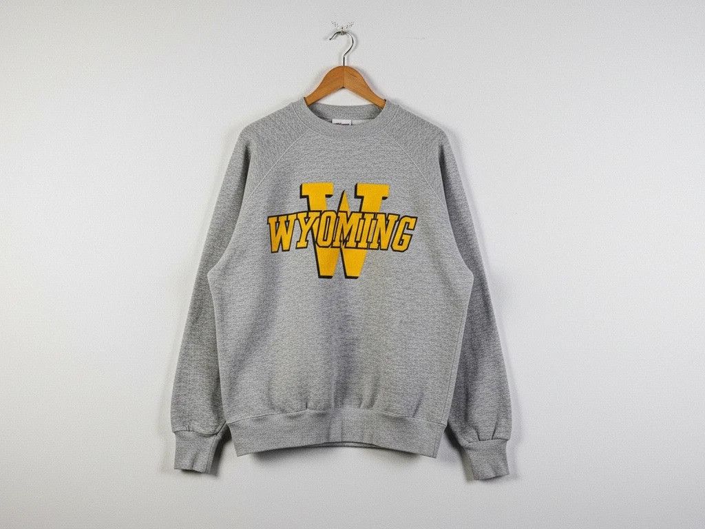 Other Vintage Wyoming Cowboys Crewneck Sweatshirt USA Made Men L Size US L / EU 52-54 / 3 - 1 Thumbnail