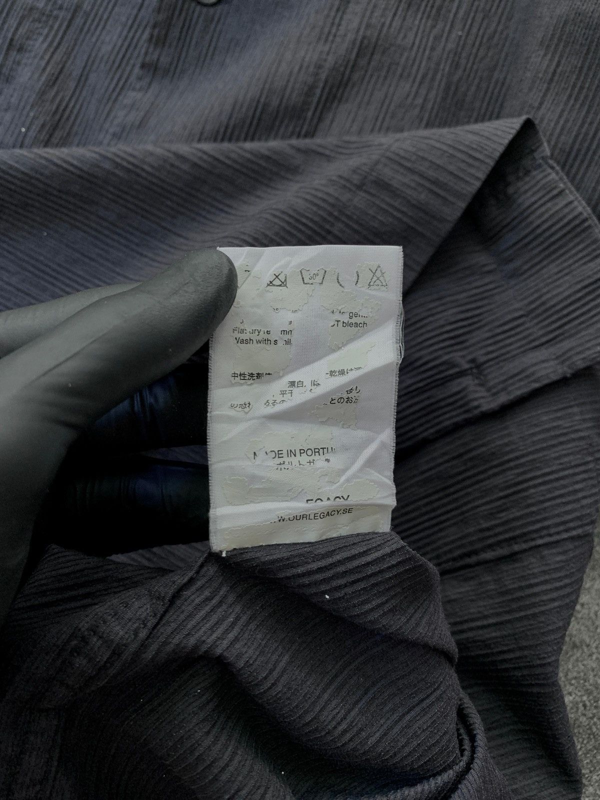 Our Legacy FREE TAX! Pleated Textured Open Collar Shirt Size US M / EU 48-50 / 2 - 7 Thumbnail
