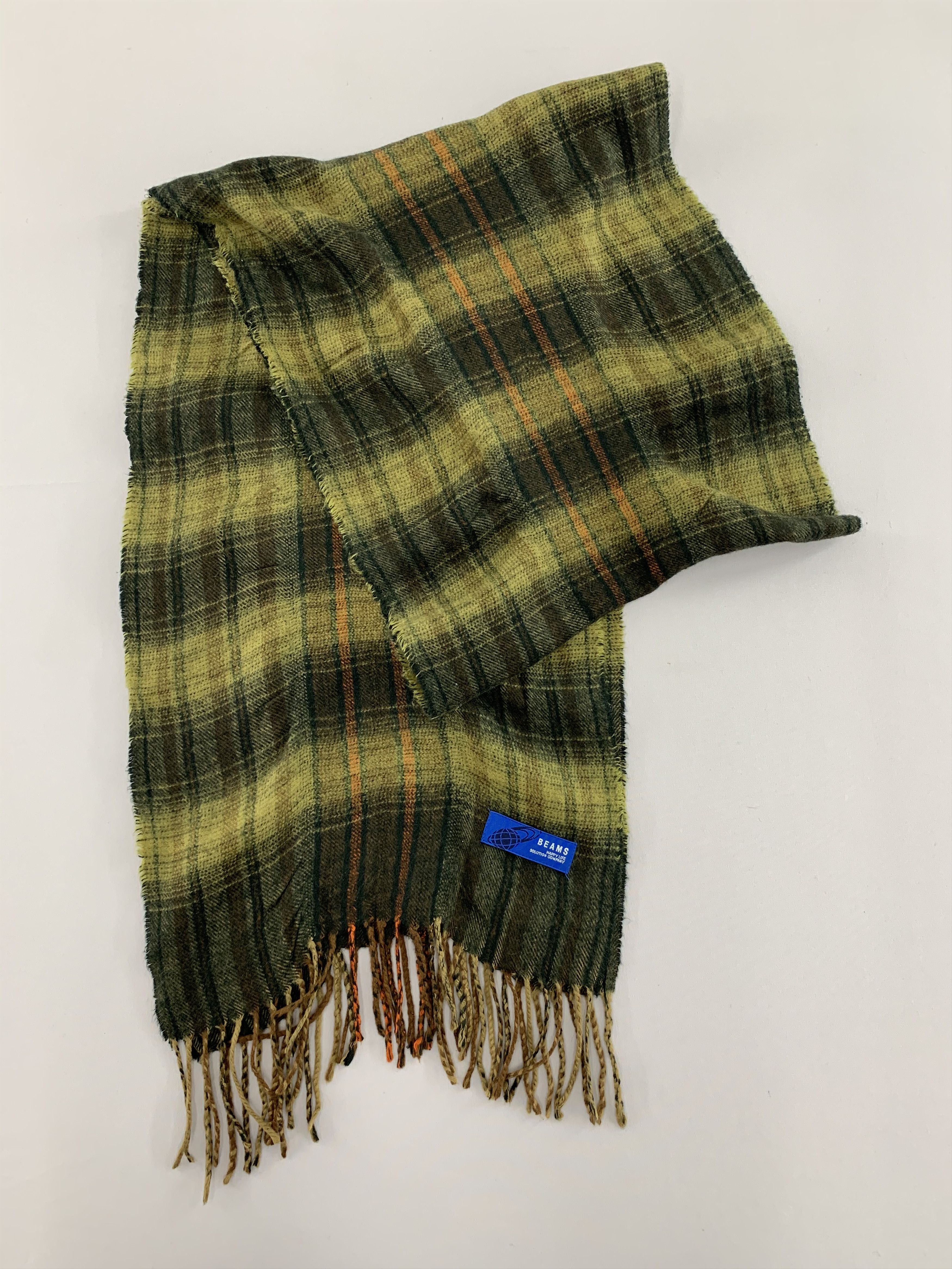 Beams Plus Beams Scarf Wool Muffler Neck Wrap BL4387 Size ONE SIZE - 2 Thumbnail