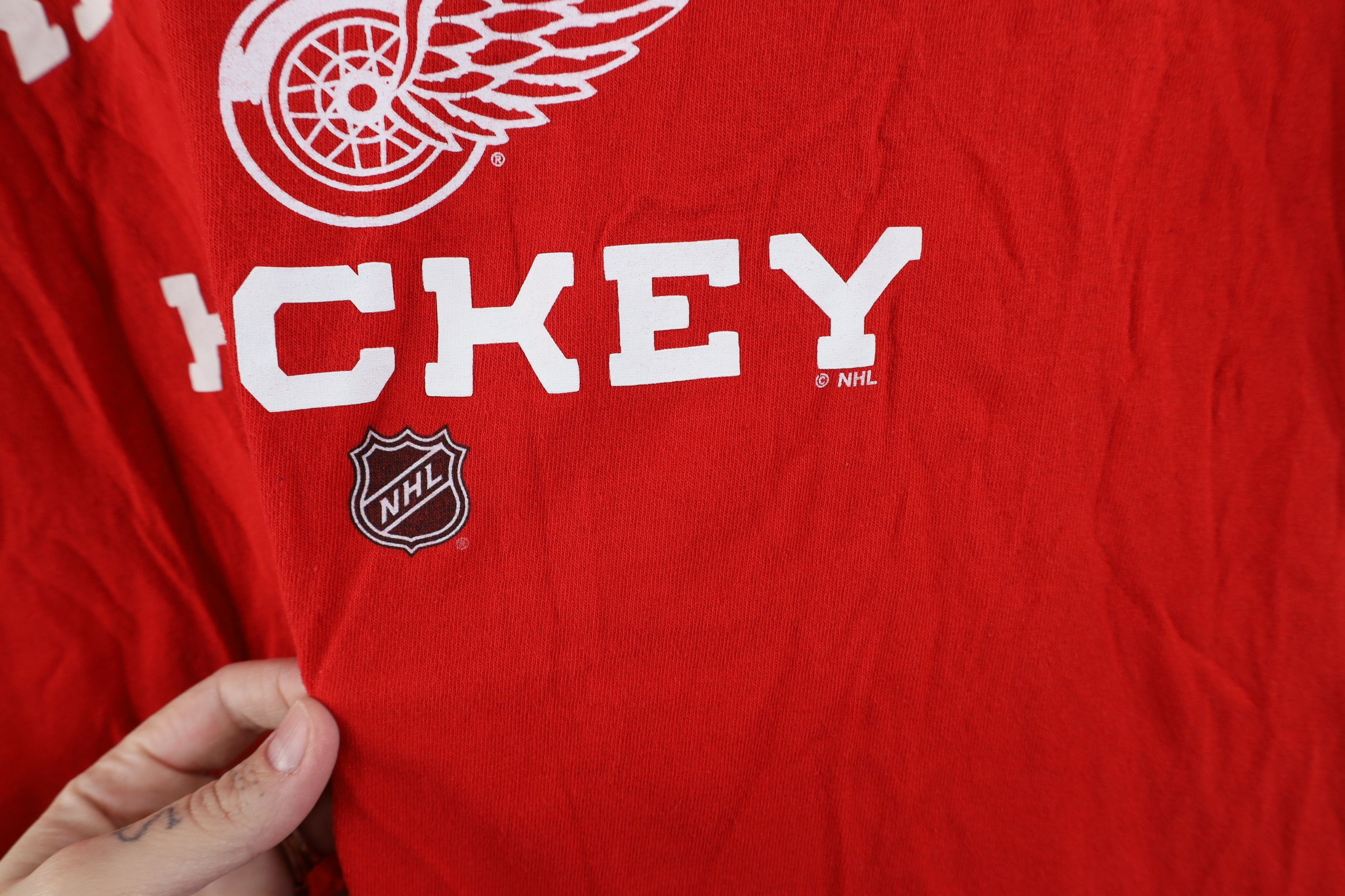Reebok × Vintage Vintage Reebok Detroit Red Wings Hockey Jersey T-Shirt Size US L / EU 52-54 / 3 - 5 Thumbnail