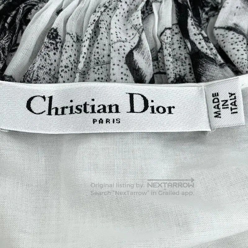 Dior Dior Color-Block Cotton Women's Skirt . Size 22" - 6 Thumbnail
