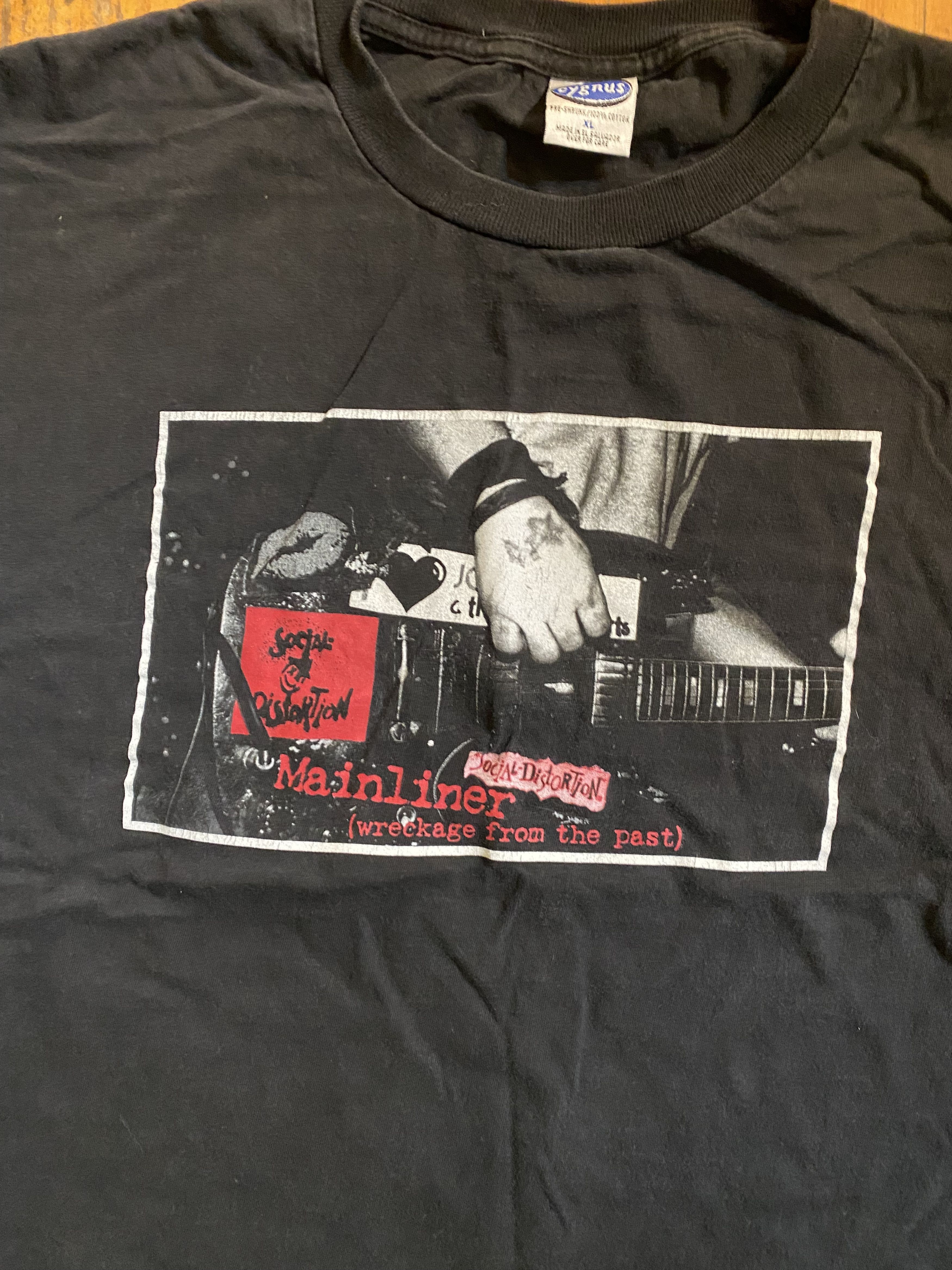 Band Tees social distortion authentic tee Size US XL / EU 56 / 4 - 3 Thumbnail