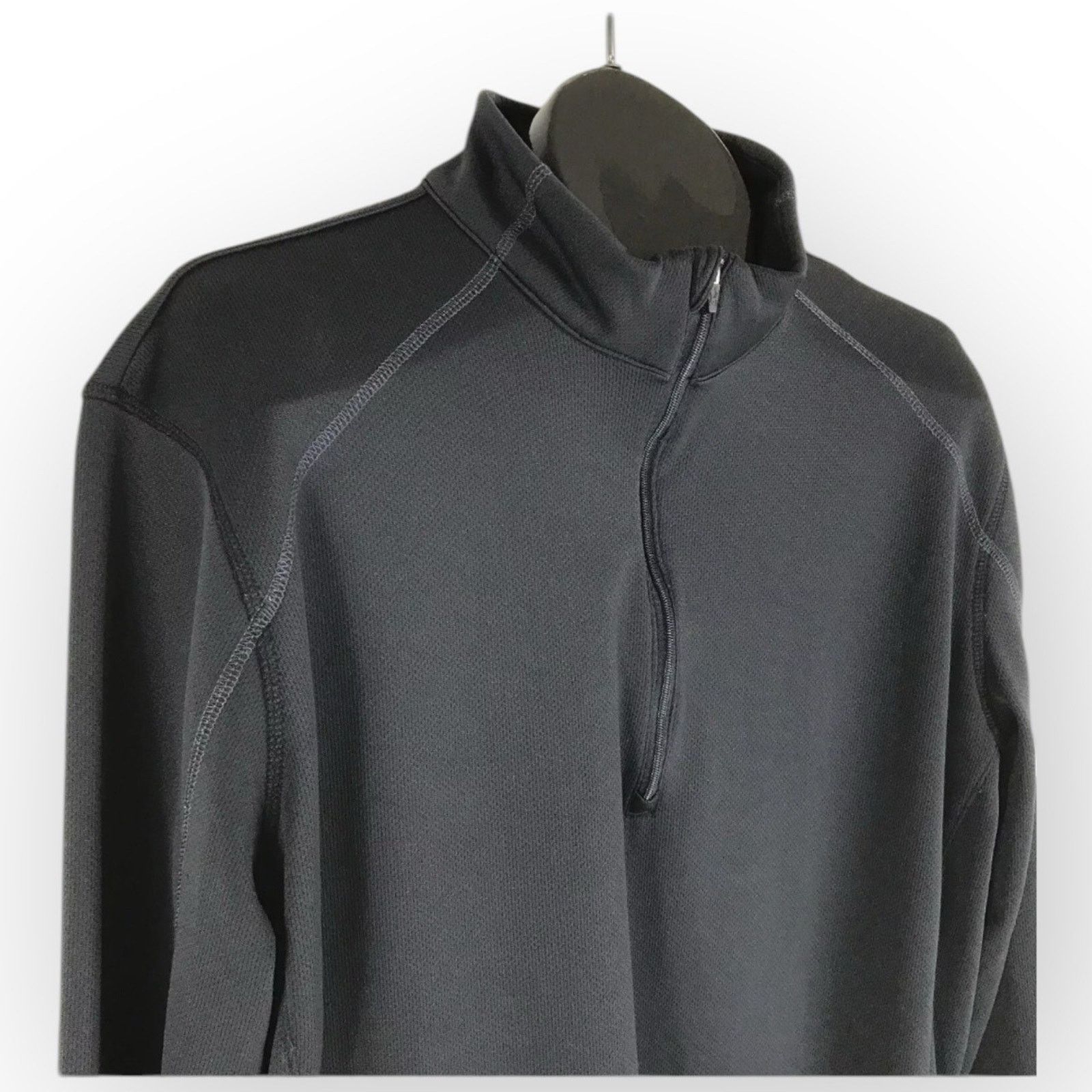 Spyder Spyder Mens 1/2 Zip Pullover Black, Size XL NWT - 143XL Size US XL / EU 56 / 4 - 5 Thumbnail